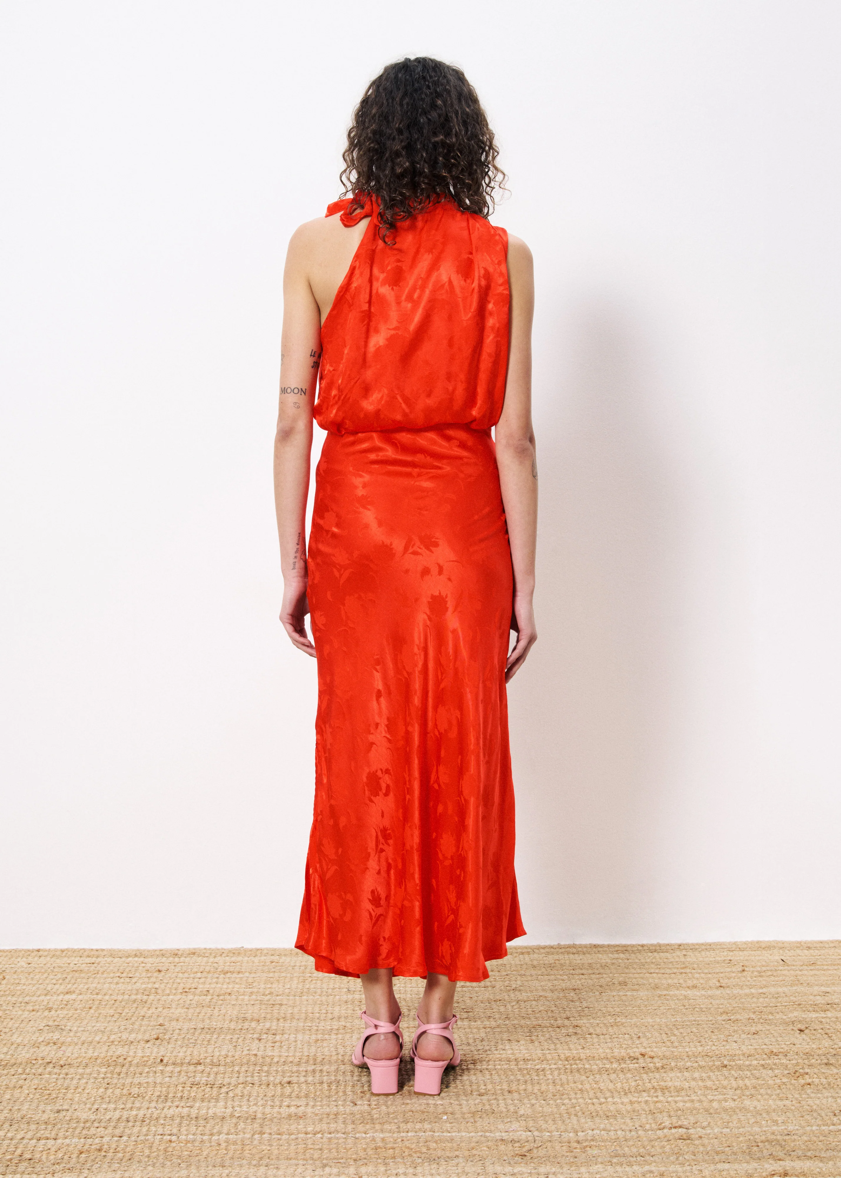 Robe NELCIE Rouge - Image 3