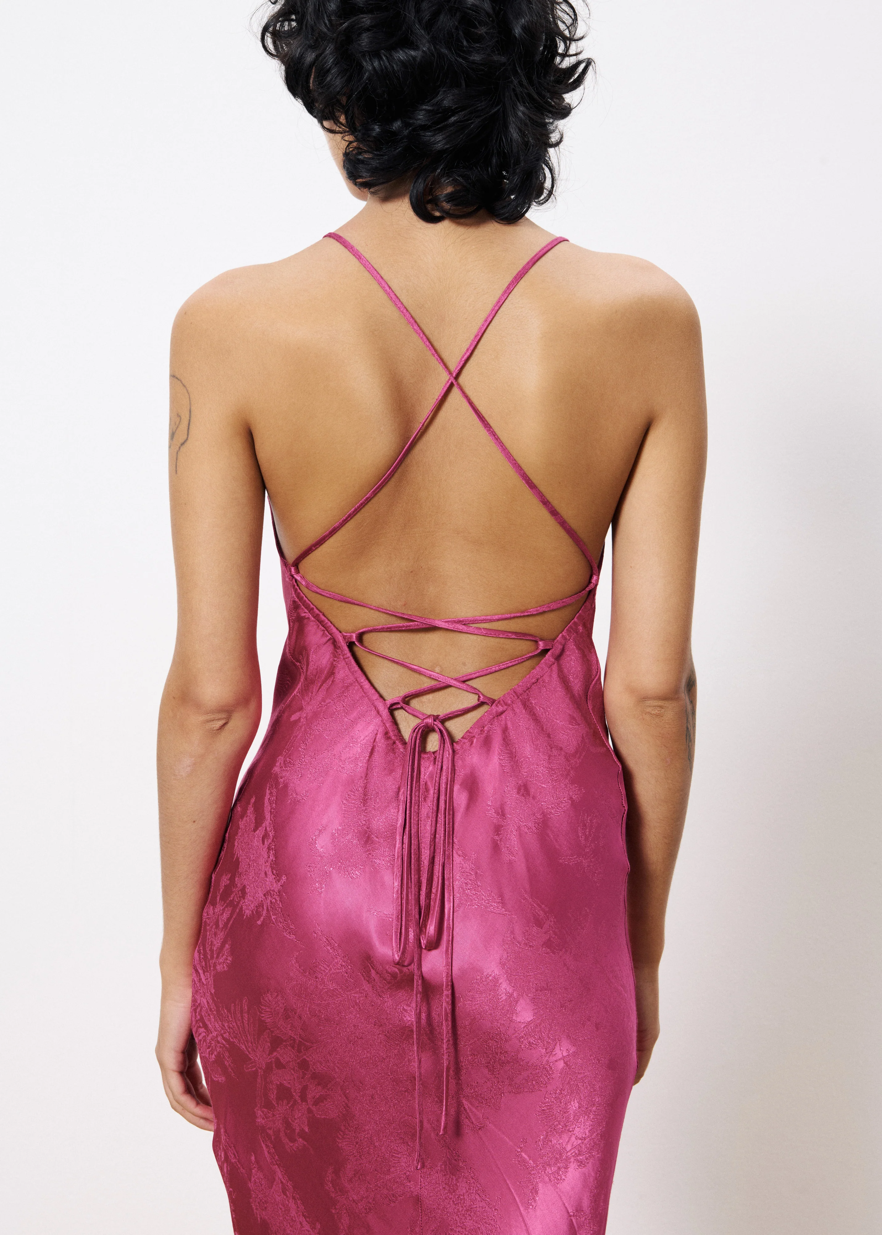 Robe NIOUMA Fuchsia - Image 3