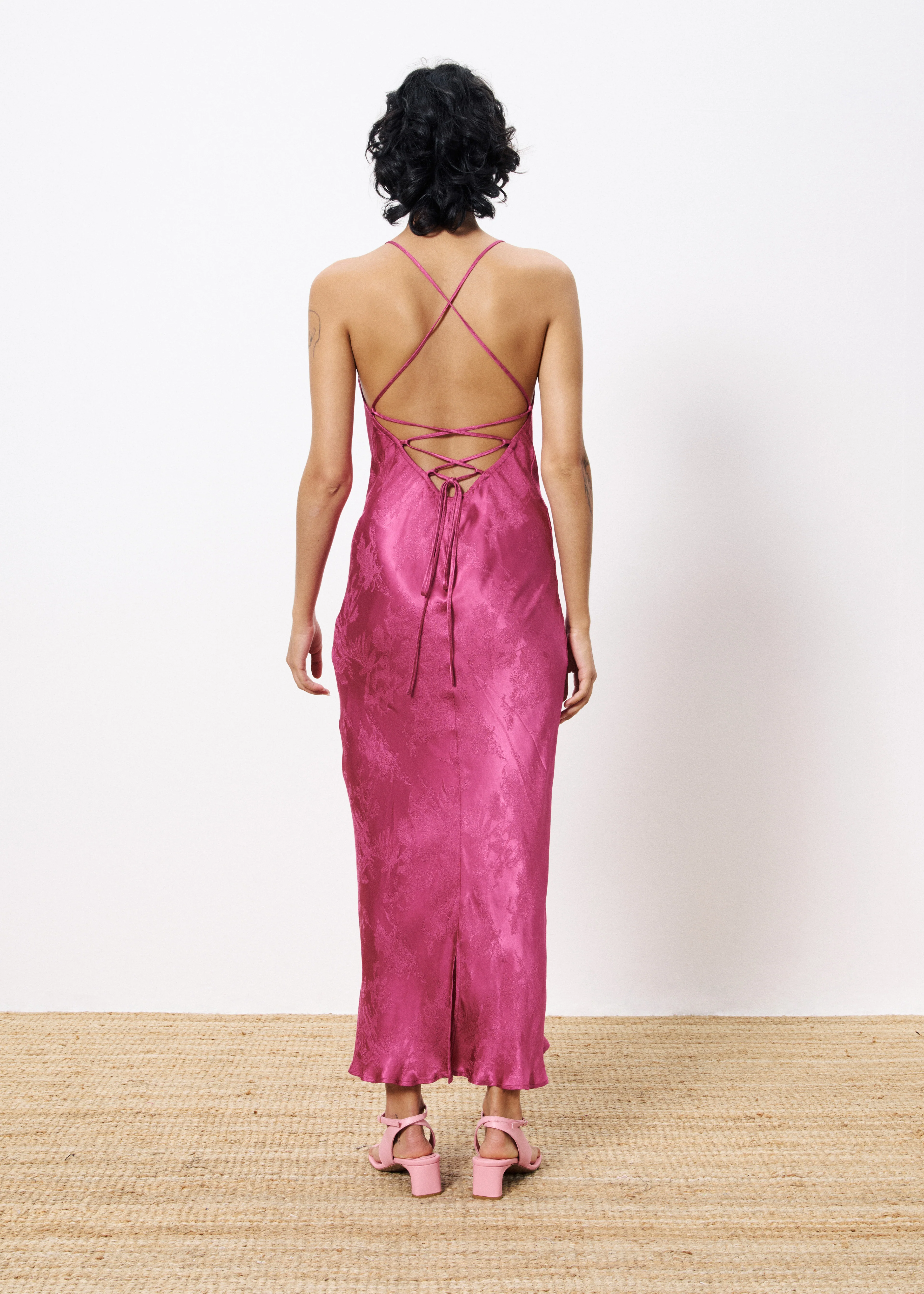 Robe NIOUMA Fuchsia - Image 4