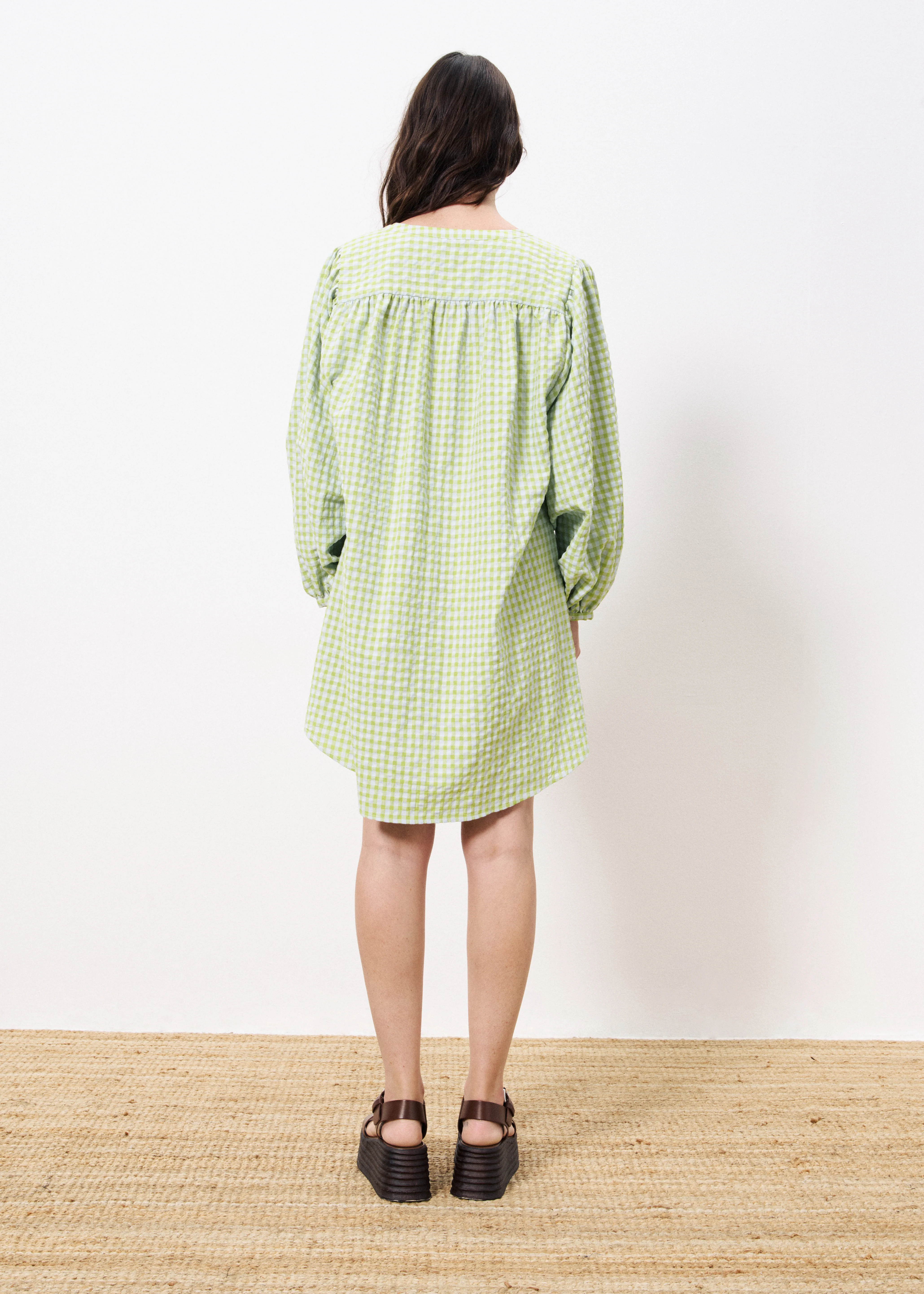 Robe NOELY Citron vert - Image 3