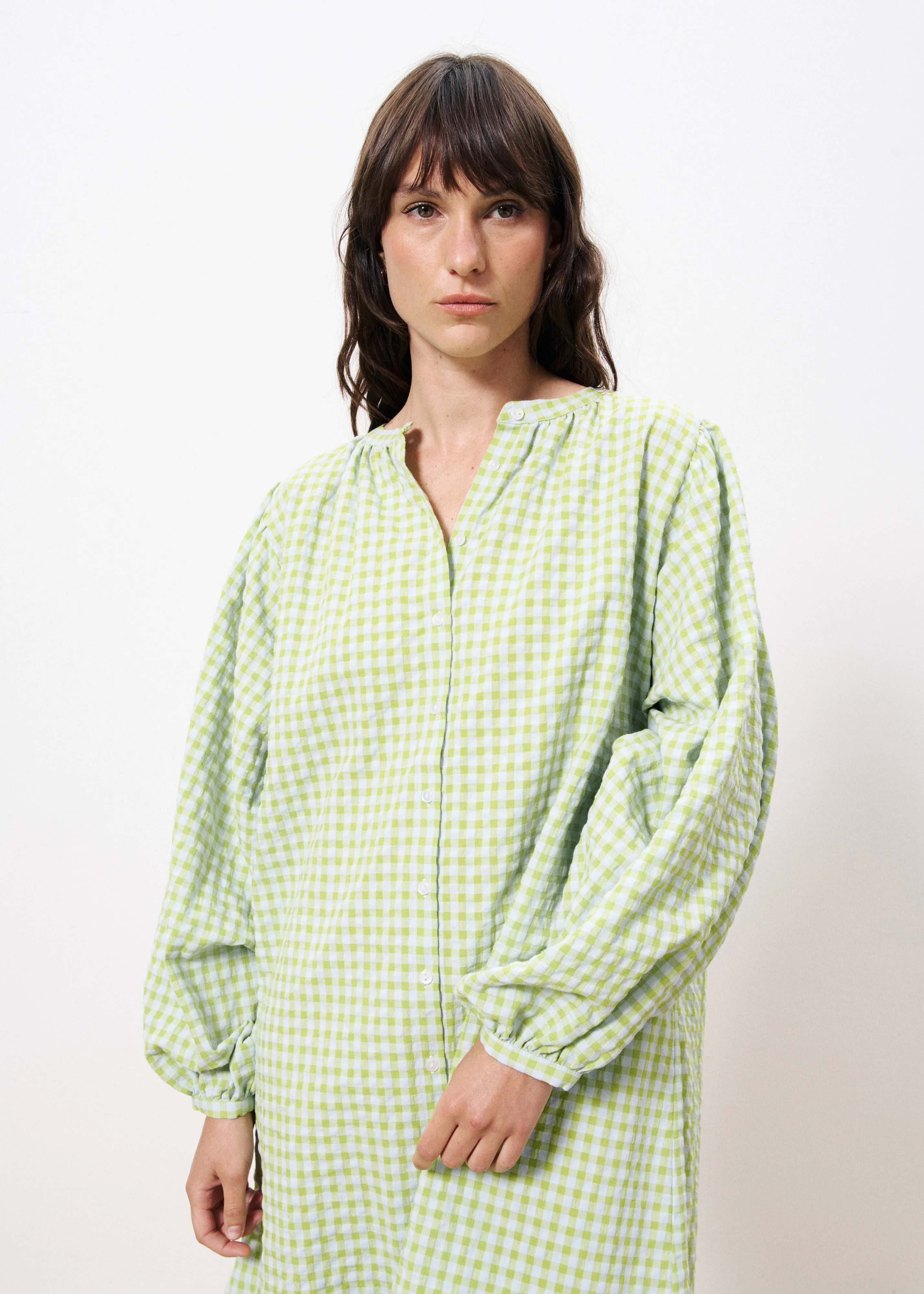 Robe NOELY Citron vert - Image 4