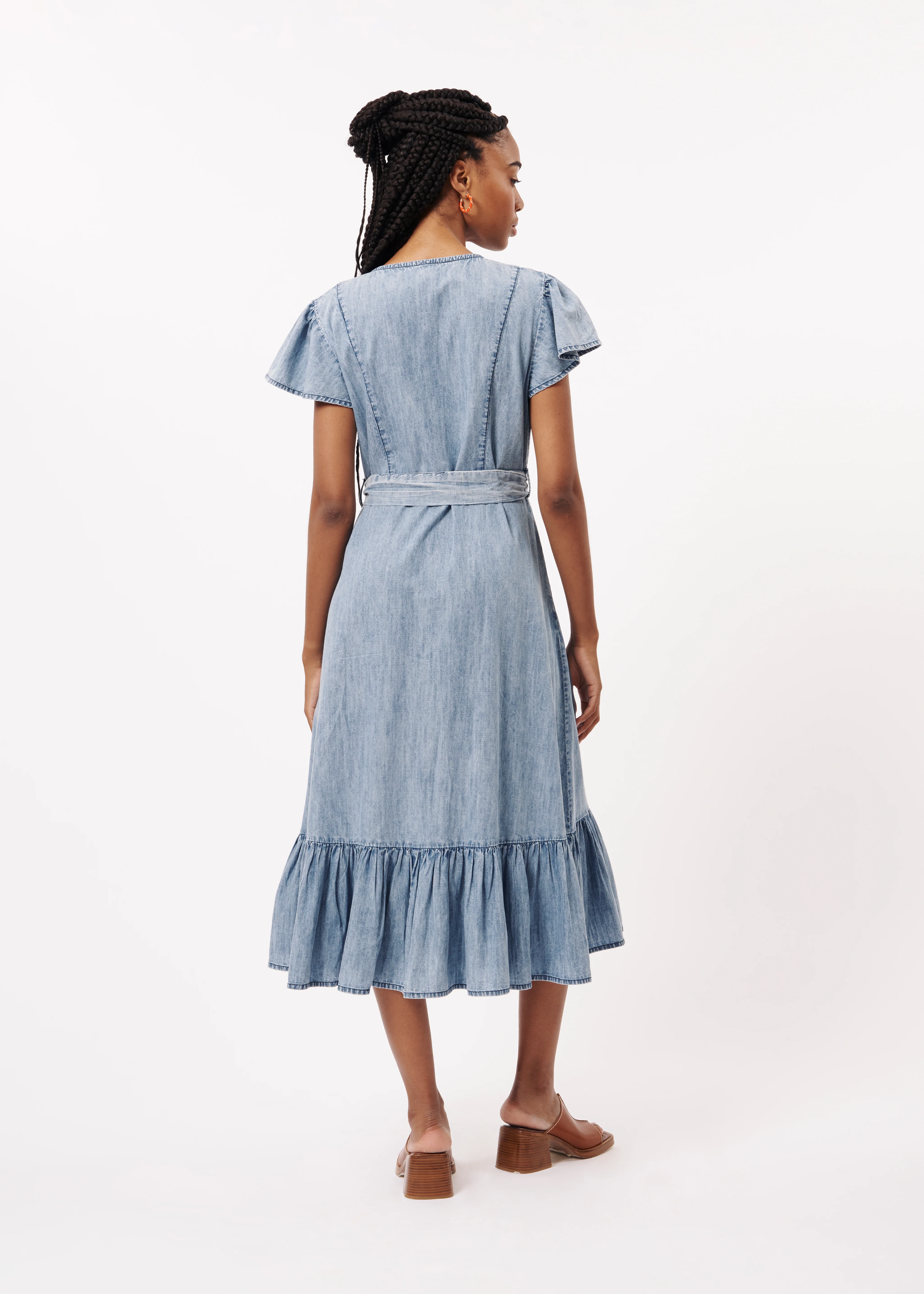 Robe NOLENE Bleu jean - Image 3