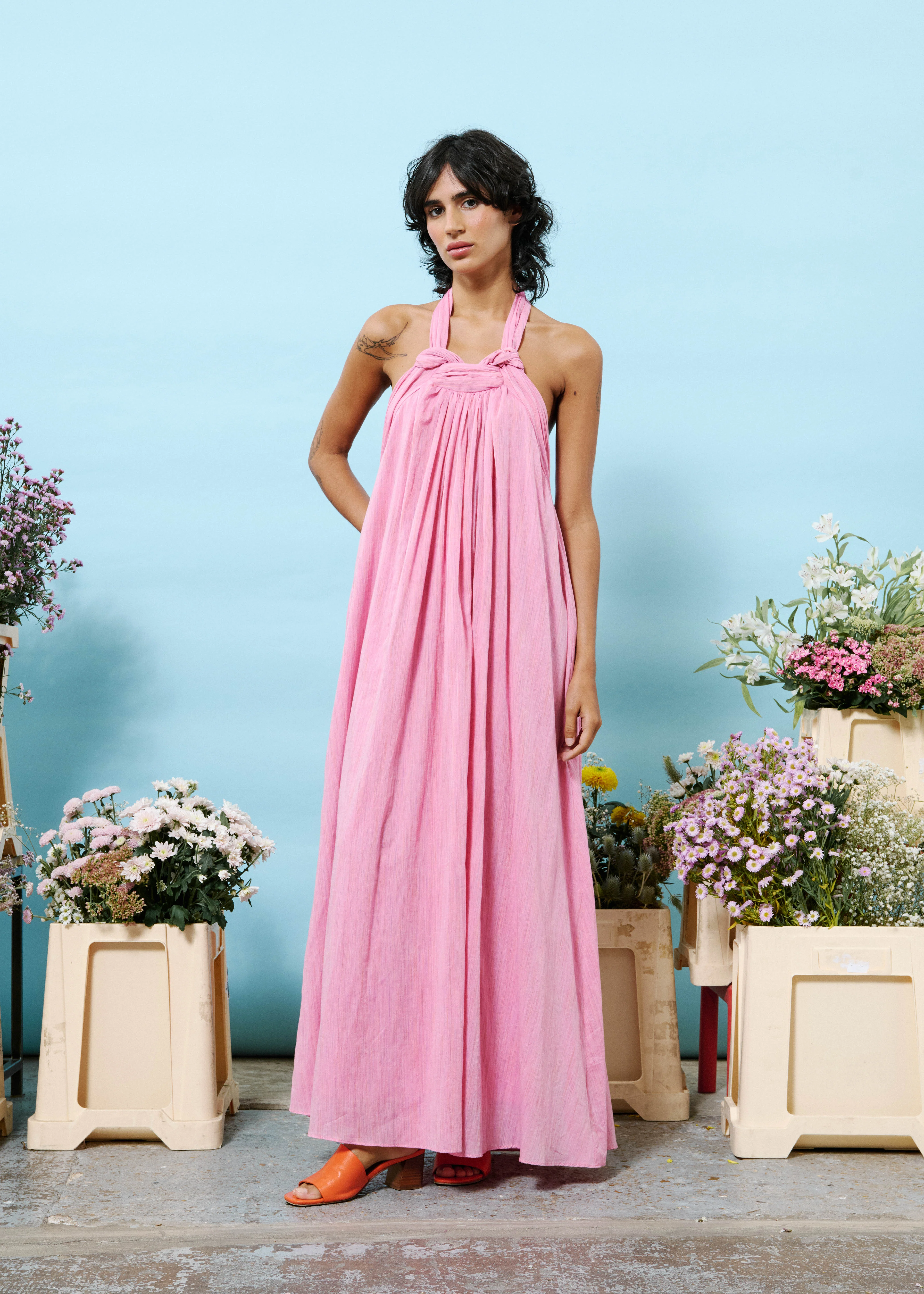 Robe NOUHAD Rose