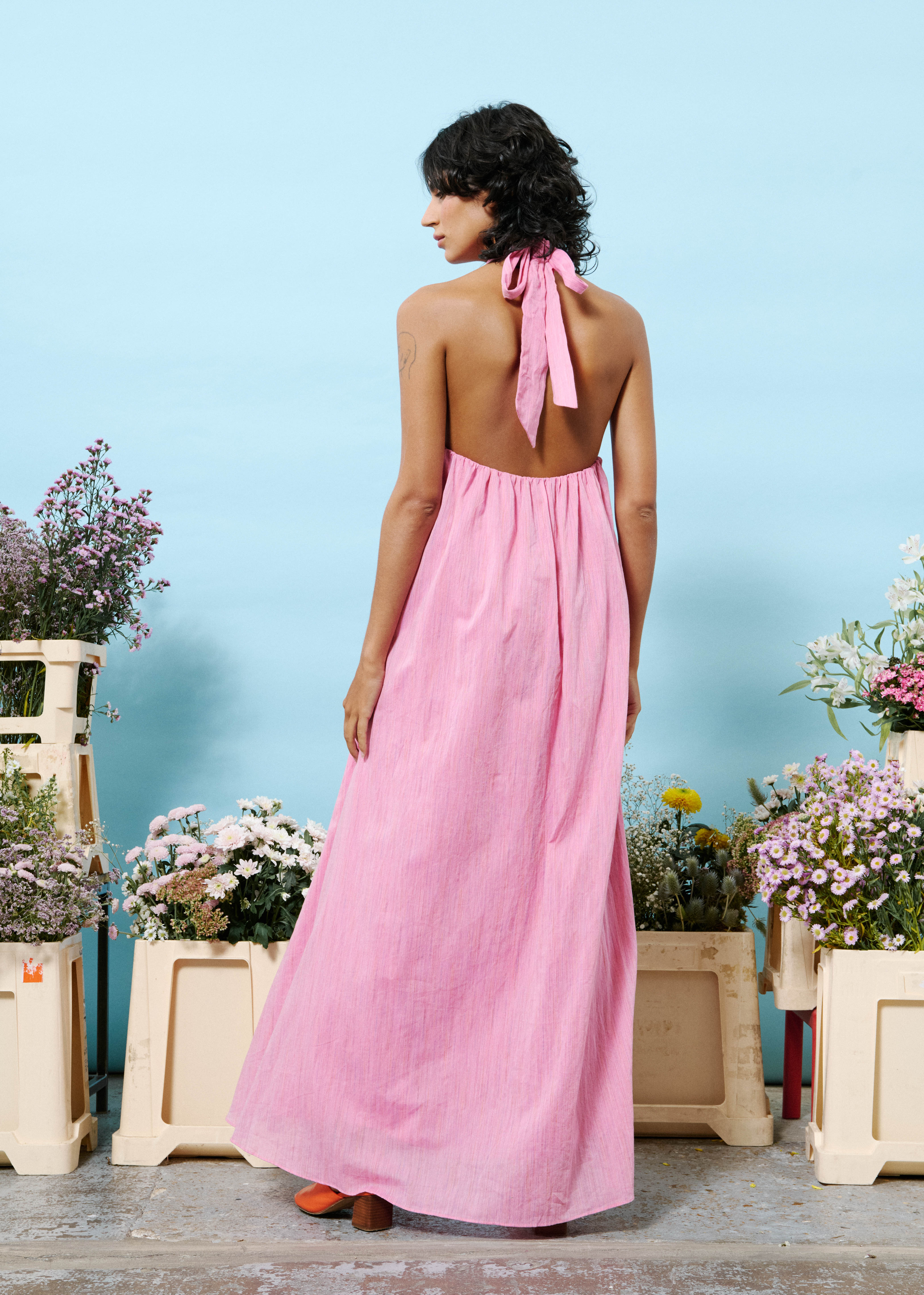 Robe NOUHAD Rose - Image 2