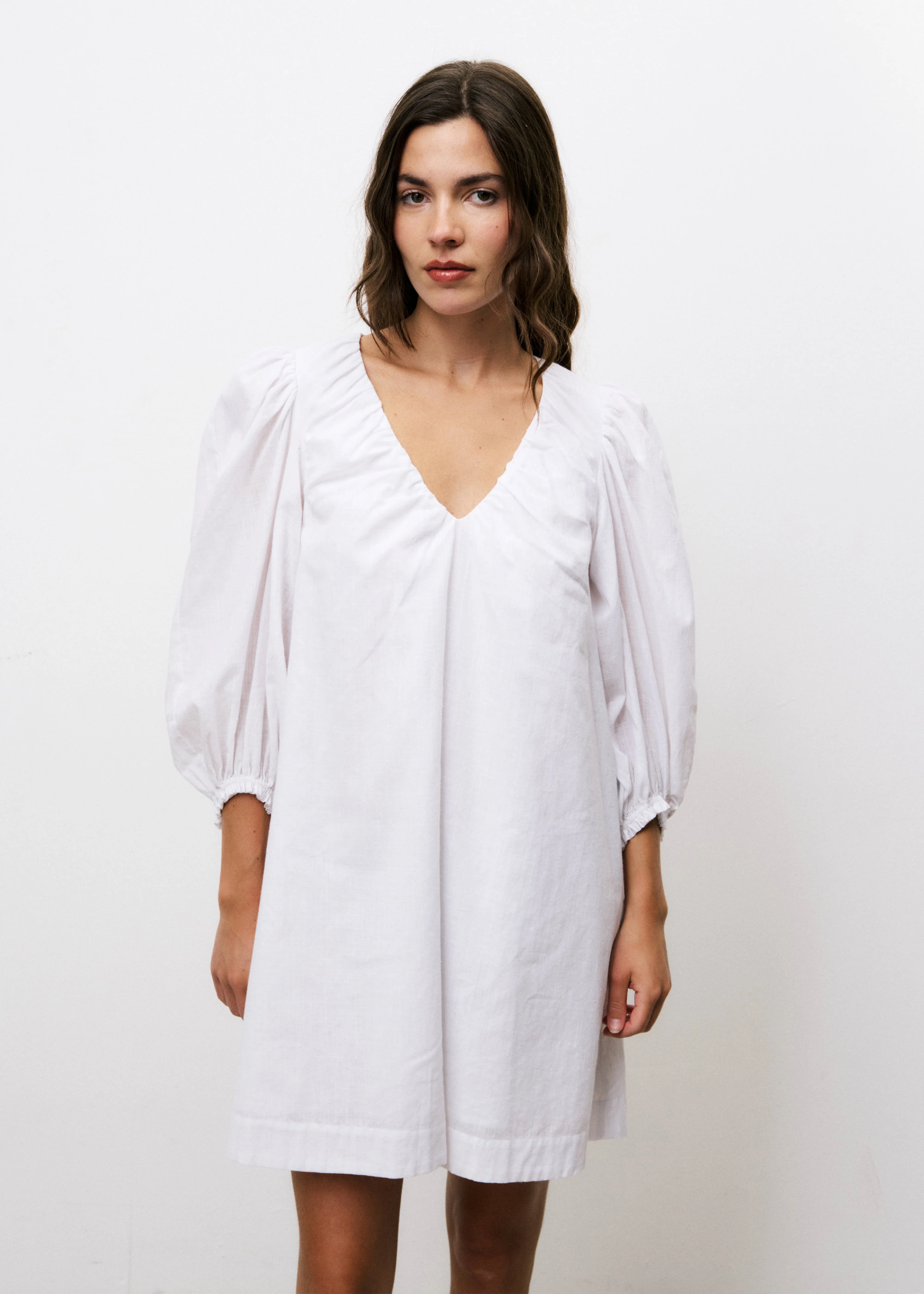 Robe NUNZIATA Blanc - Image 4