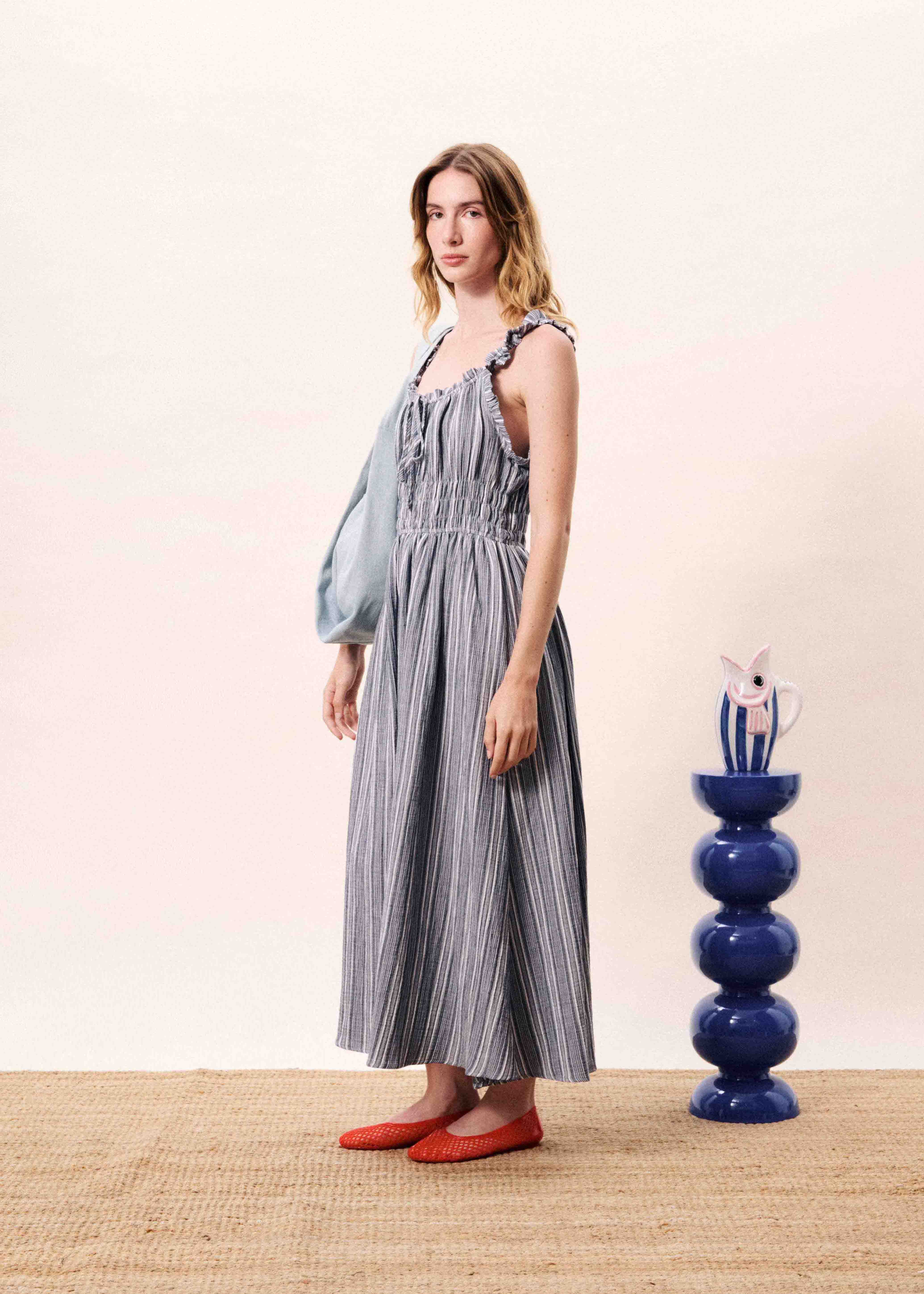 Robe OBEA Bleu jean - Image 2