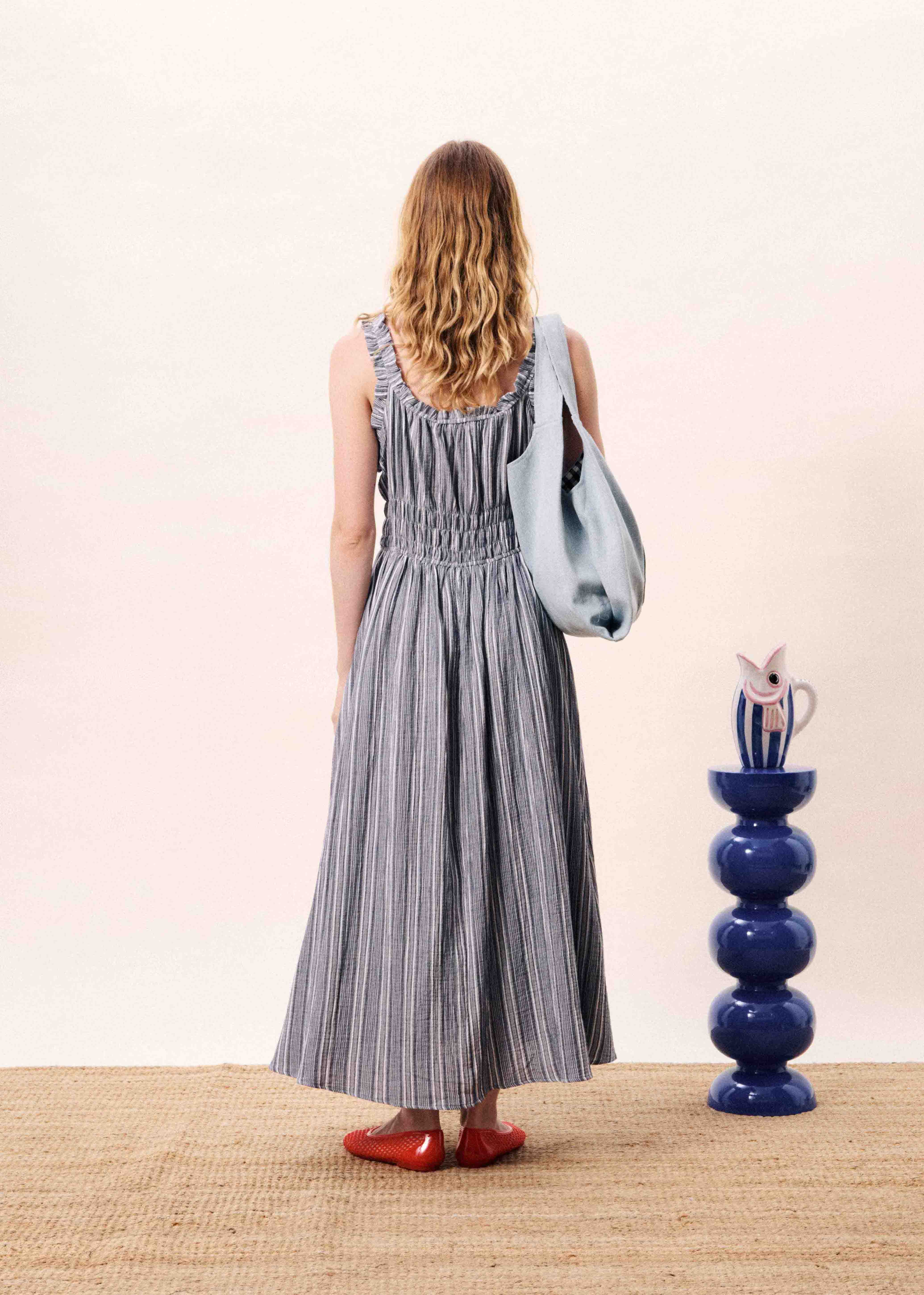 Robe OBEA Bleu jean - Image 3