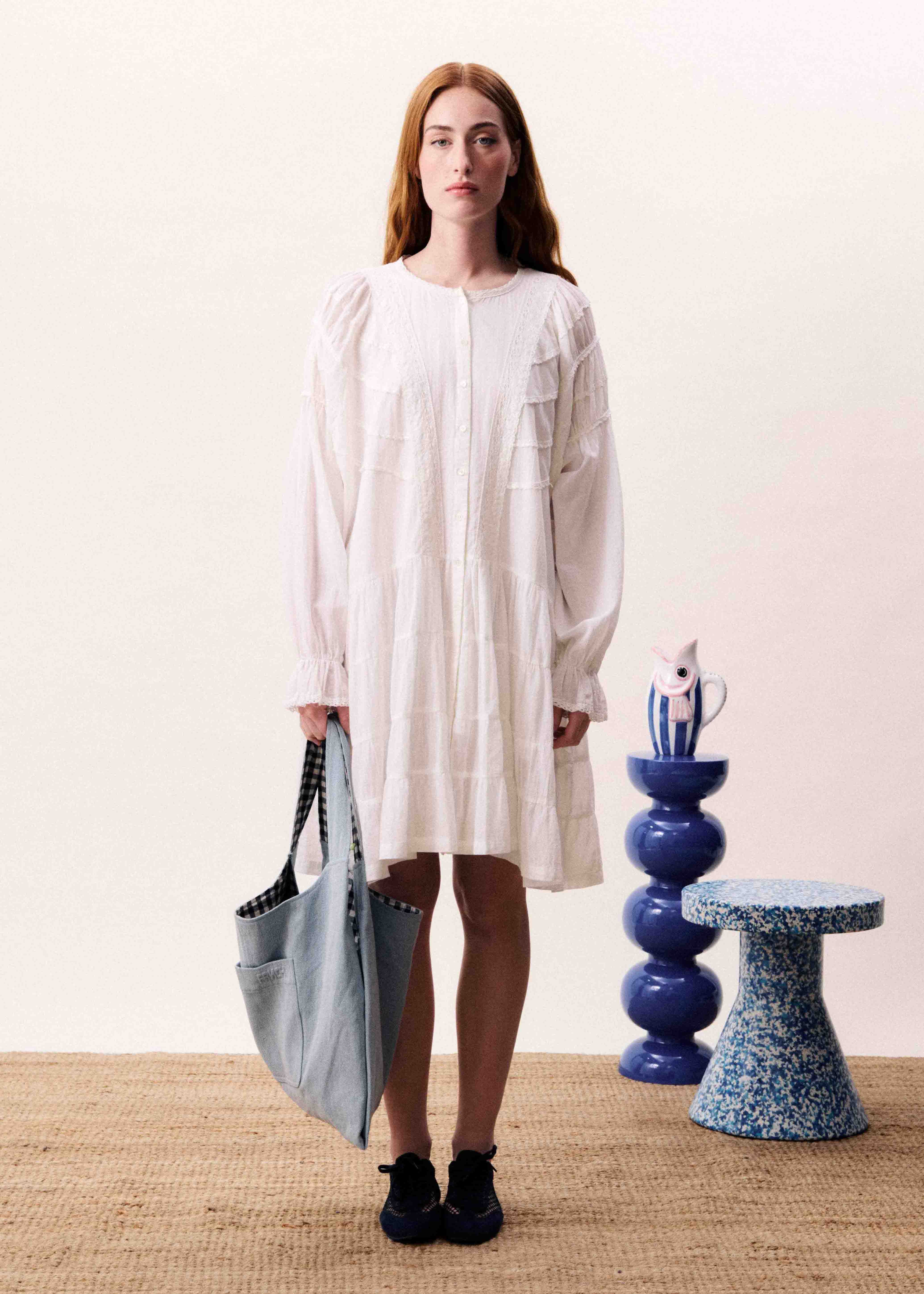 Robe RHEA Blanc - Image 4