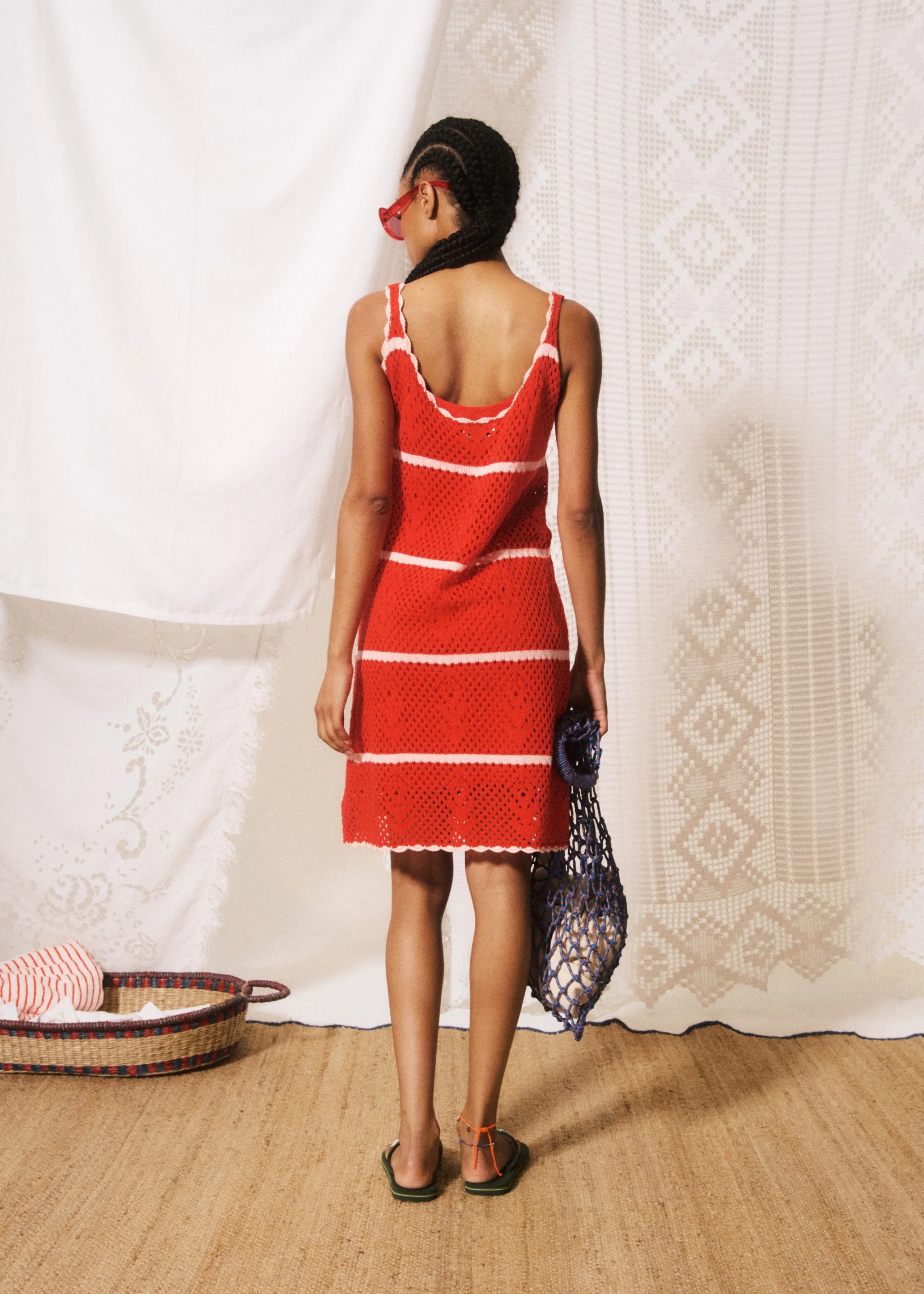 Robe ROSARIA Rouge - Image 3