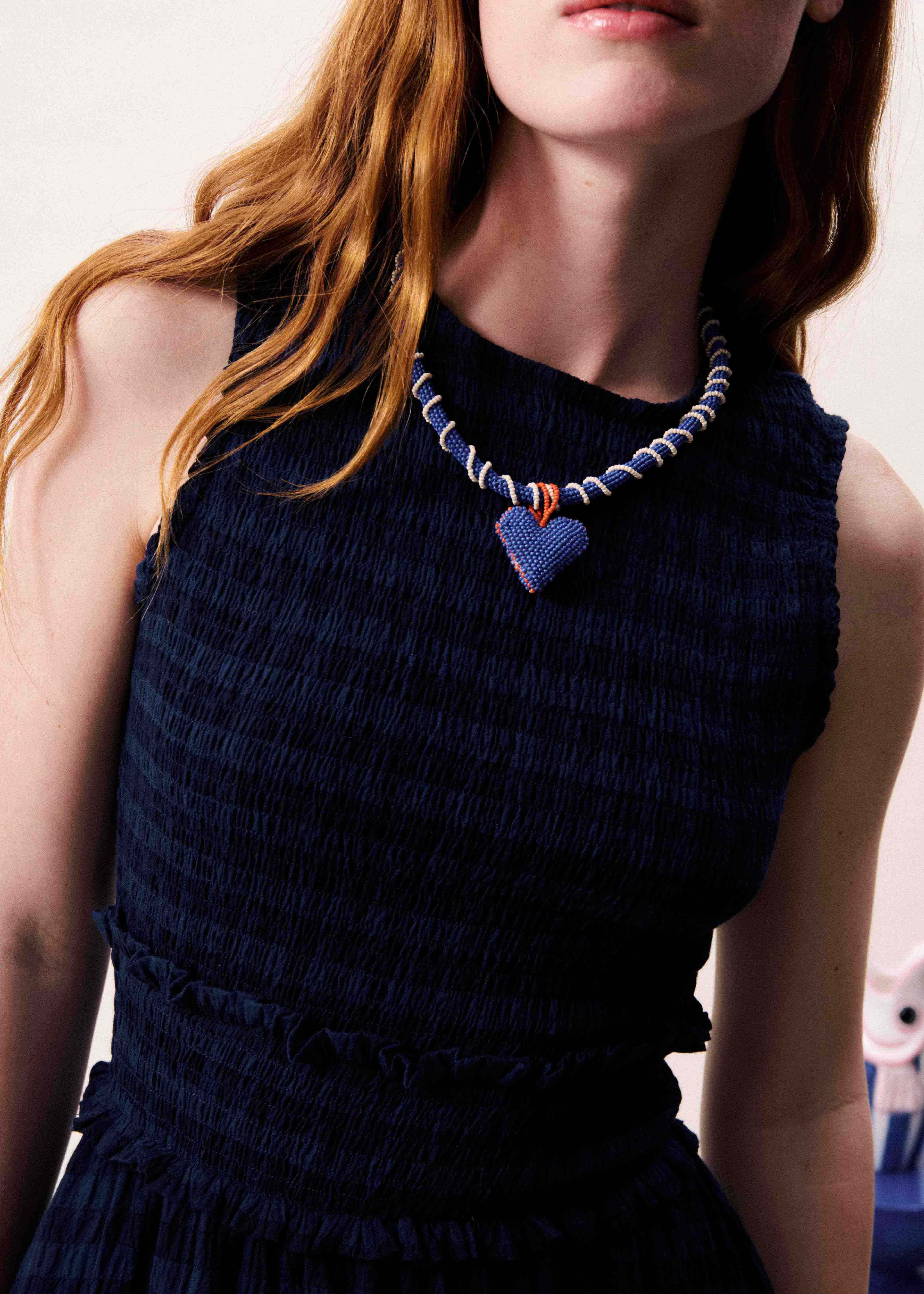 Robe SAQUAREMA Bleu marine - Image 4