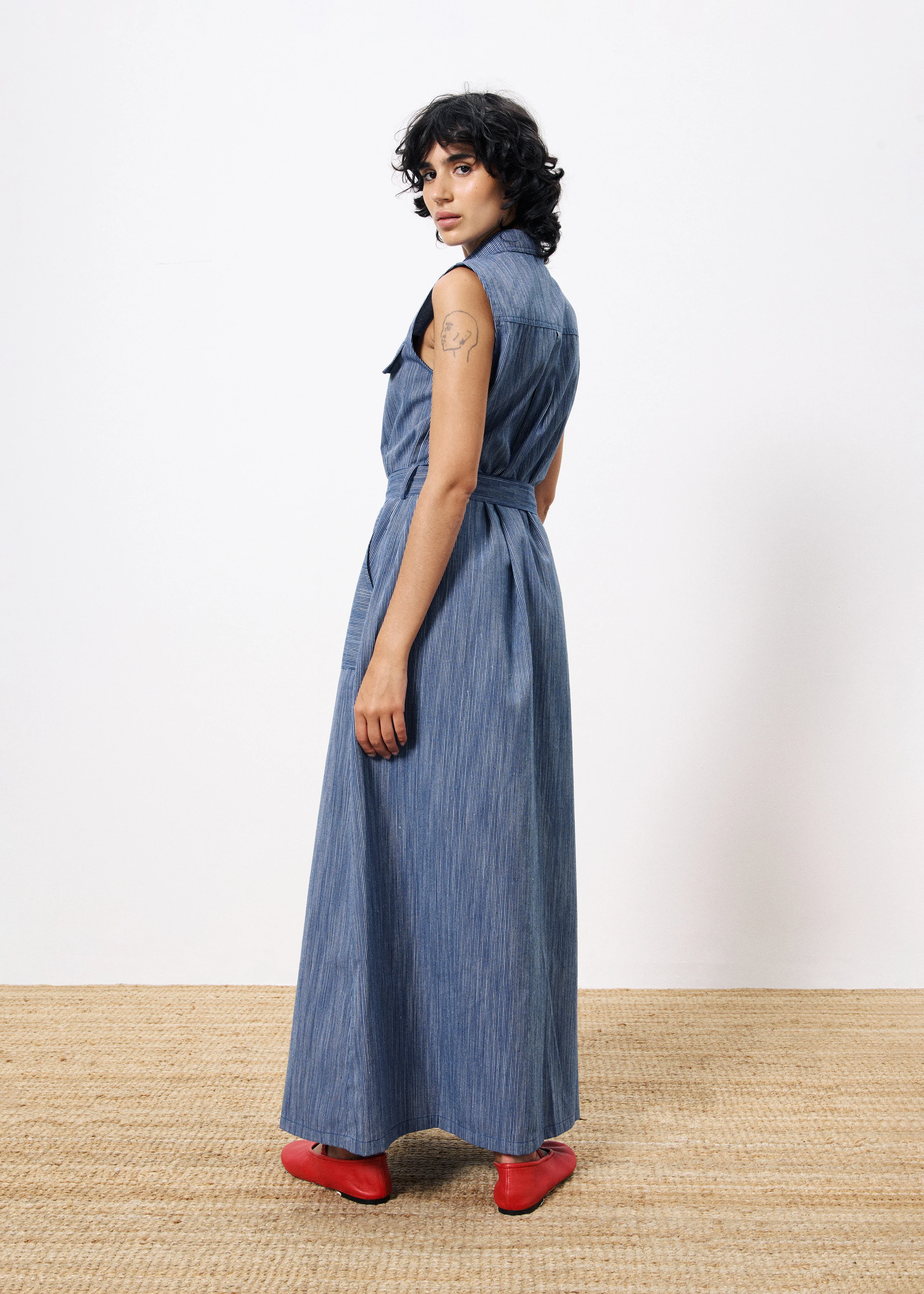 Robe SCARLET Bleu marine - Image 2