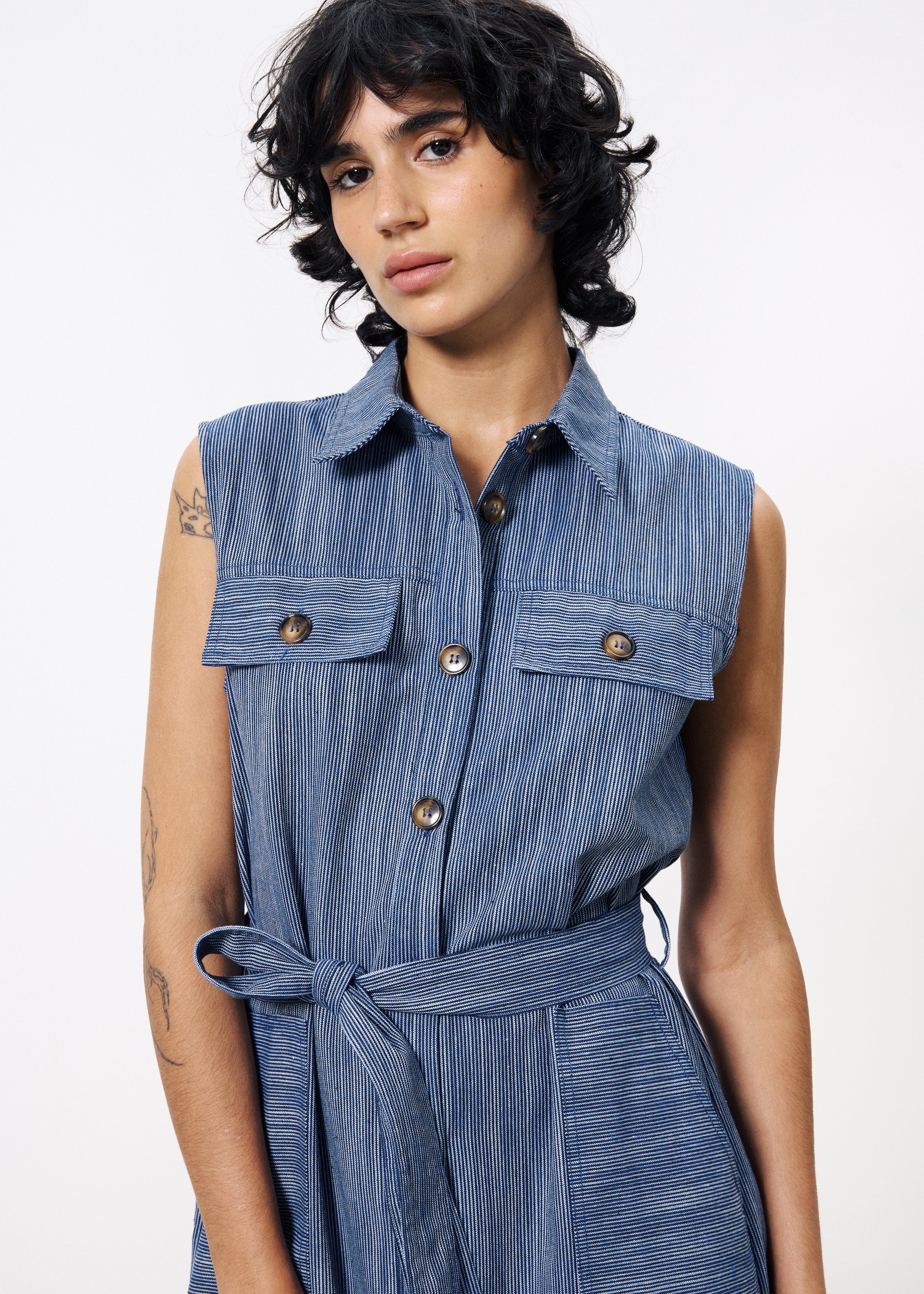 Robe SCARLET Bleu marine - Image 4