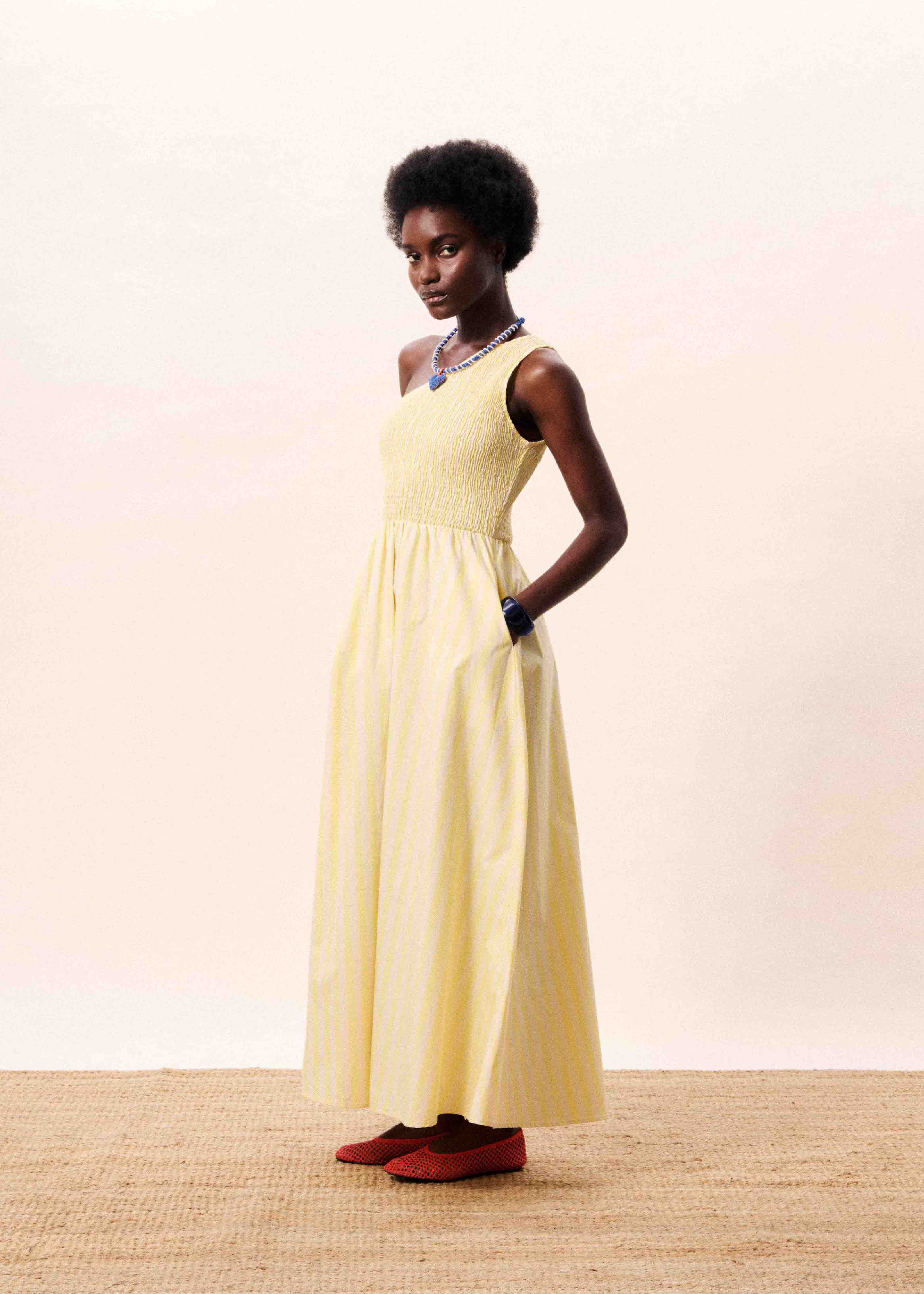 Robe SELKIE Beurre
