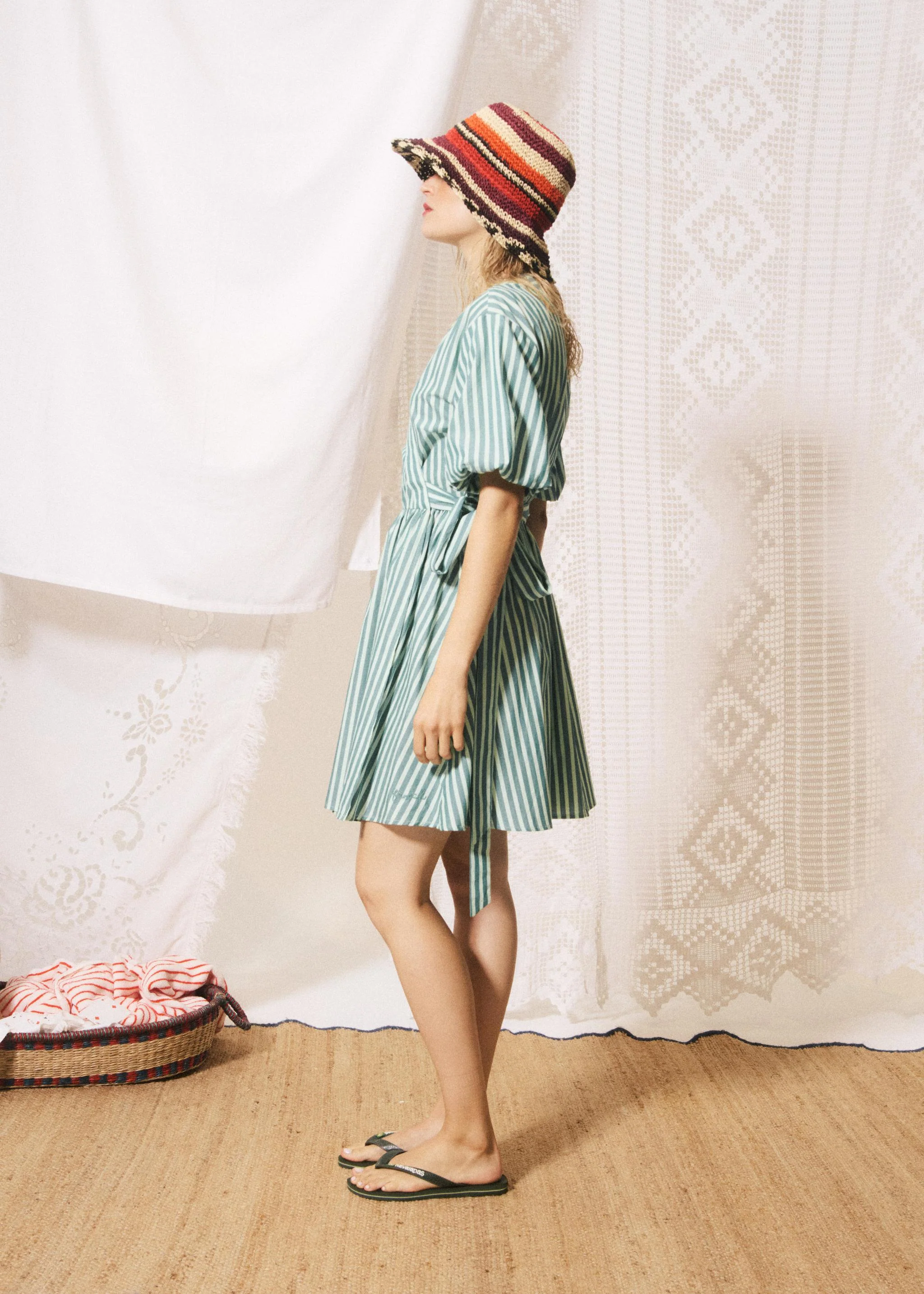 Robe SOSSIO Vert rivage - Image 3