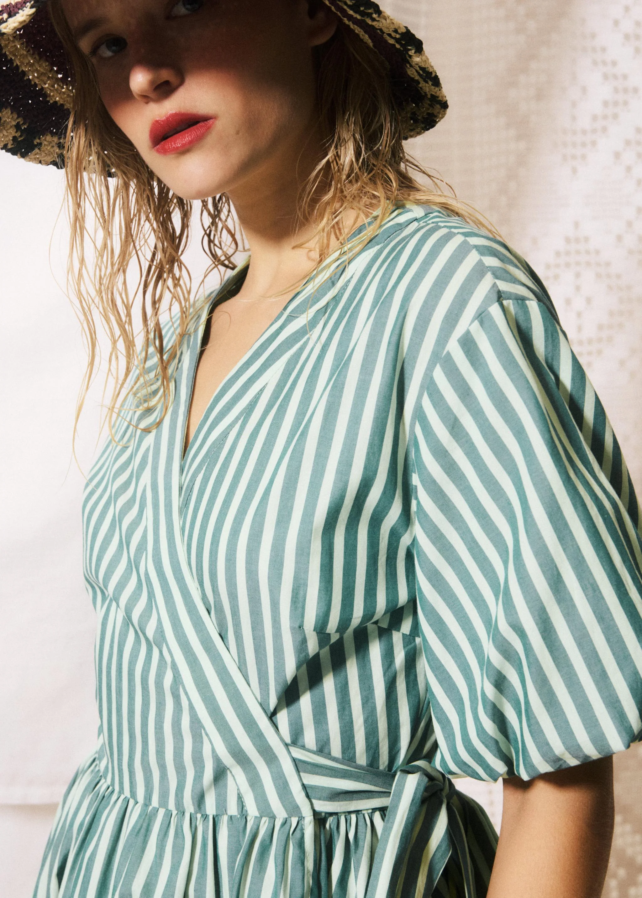 Robe SOSSIO Vert rivage - Image 5