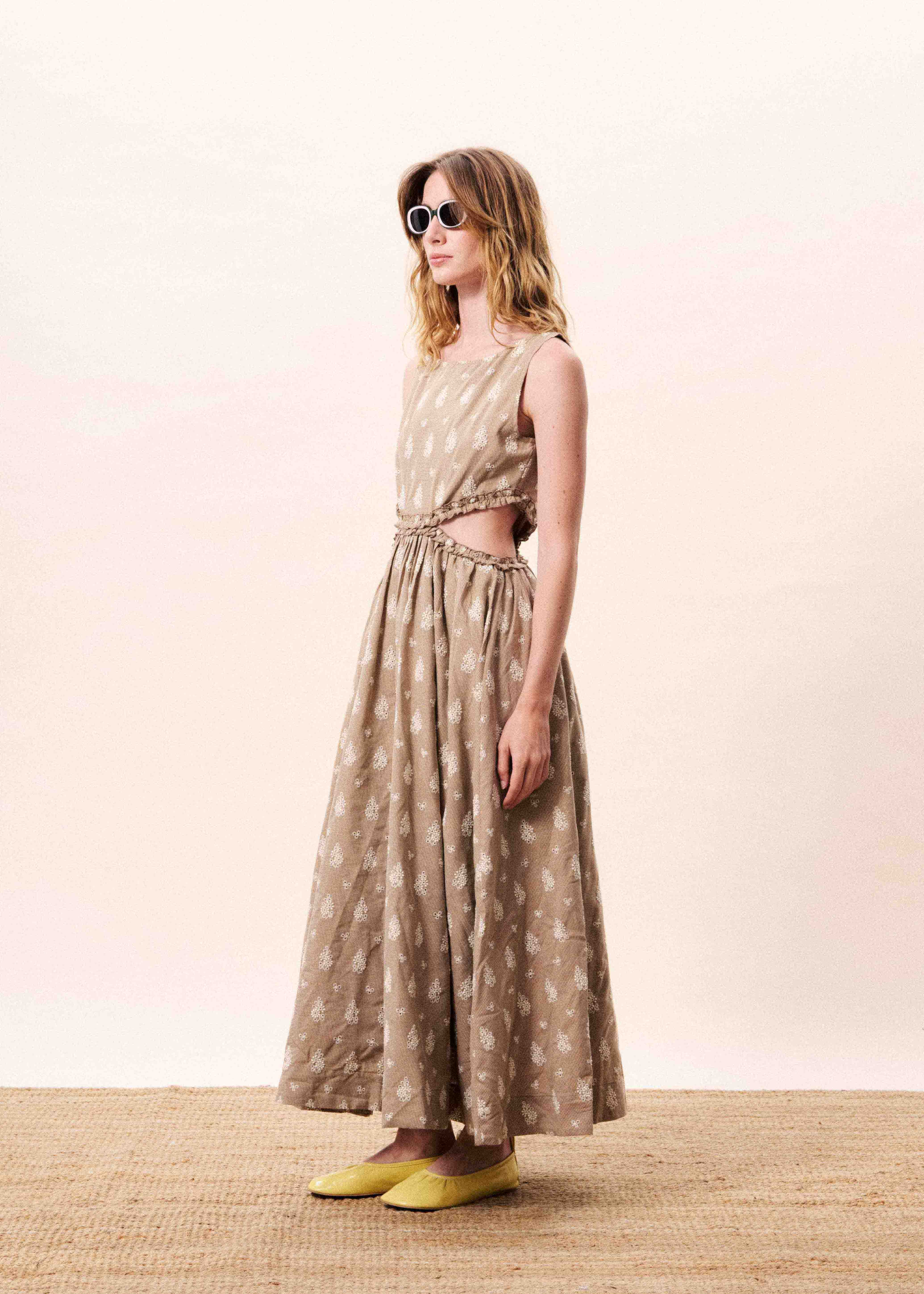 Robe STELLARIA Marron glace - Image 2