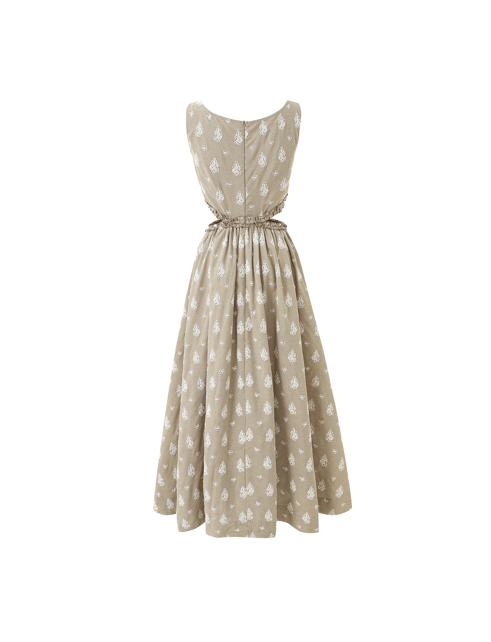 Robe STELLARIA Marron glace - Image 6