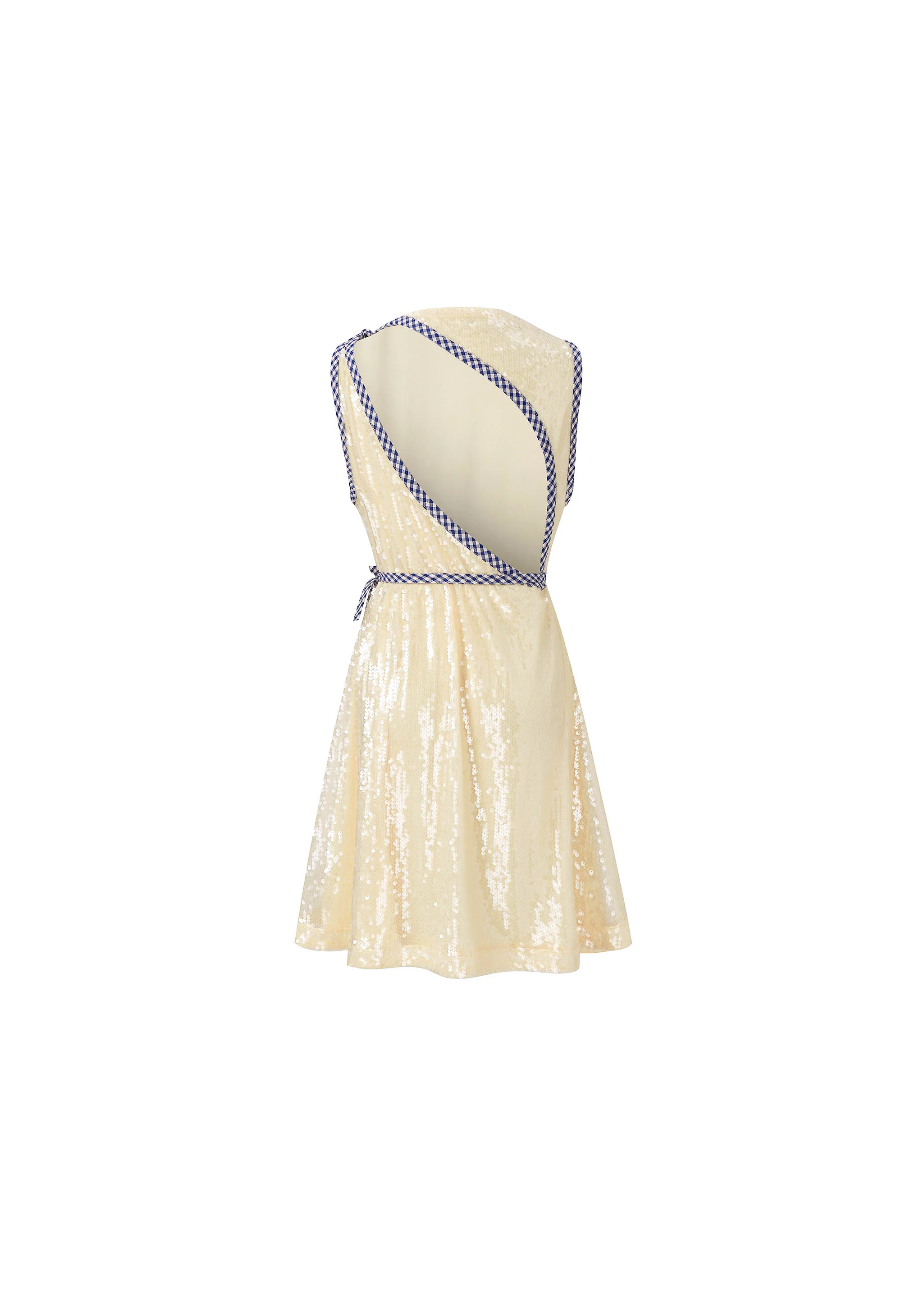 Robe TRANCOSO Jaune pale - Image 7