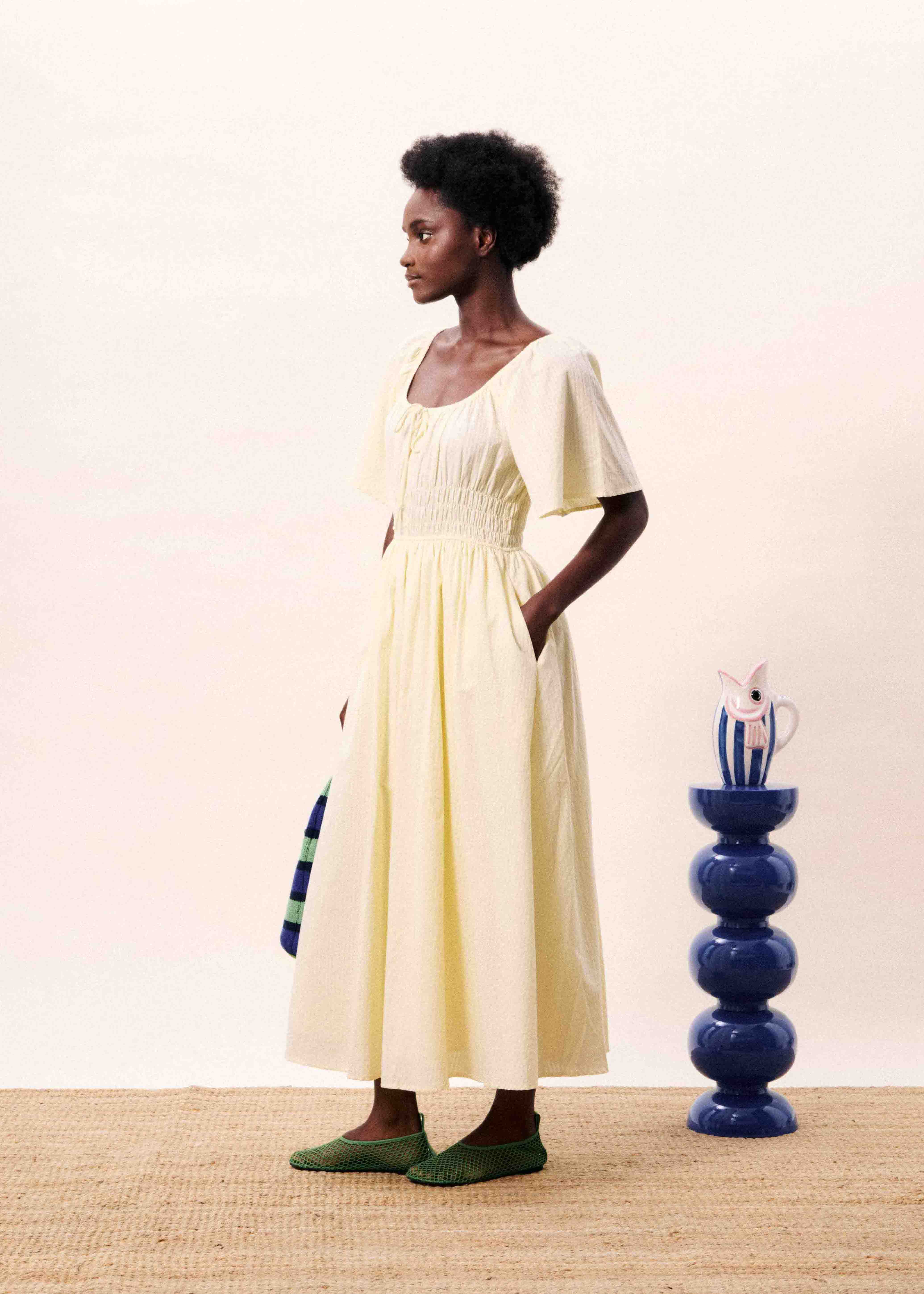 Robe YEMANJA Beurre - Image 2