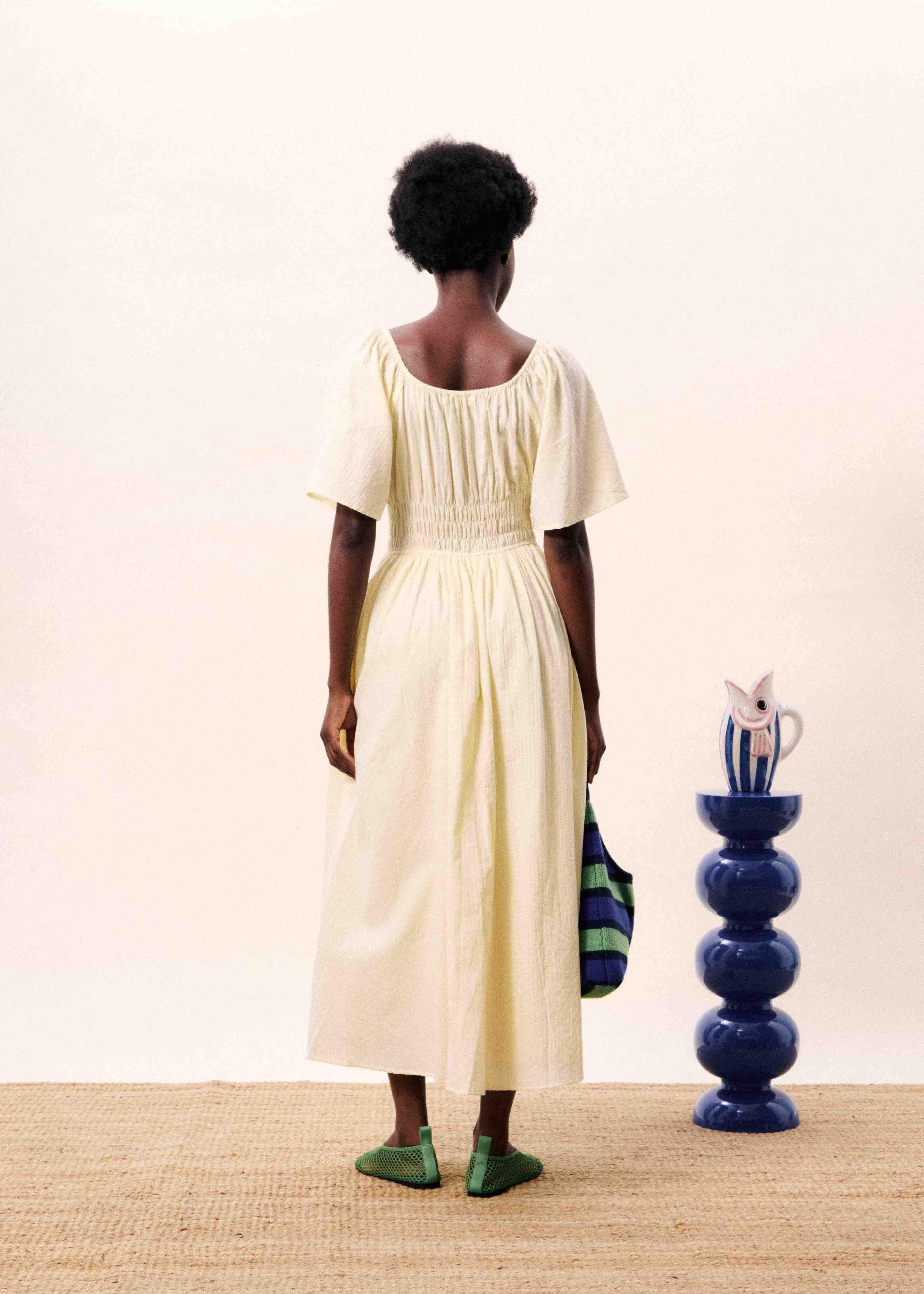 Robe YEMANJA Beurre - Image 3