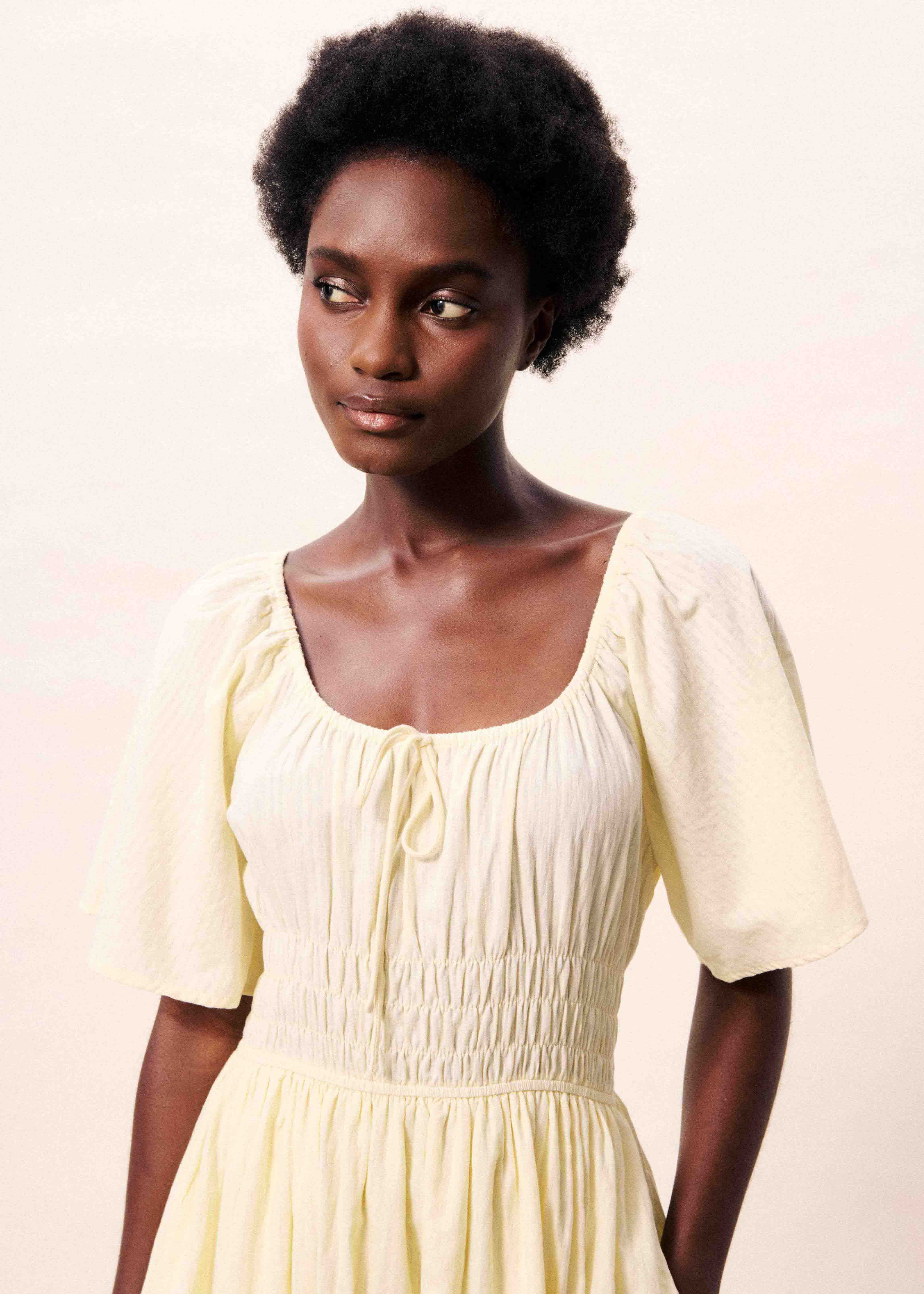 Robe YEMANJA Beurre - Image 4