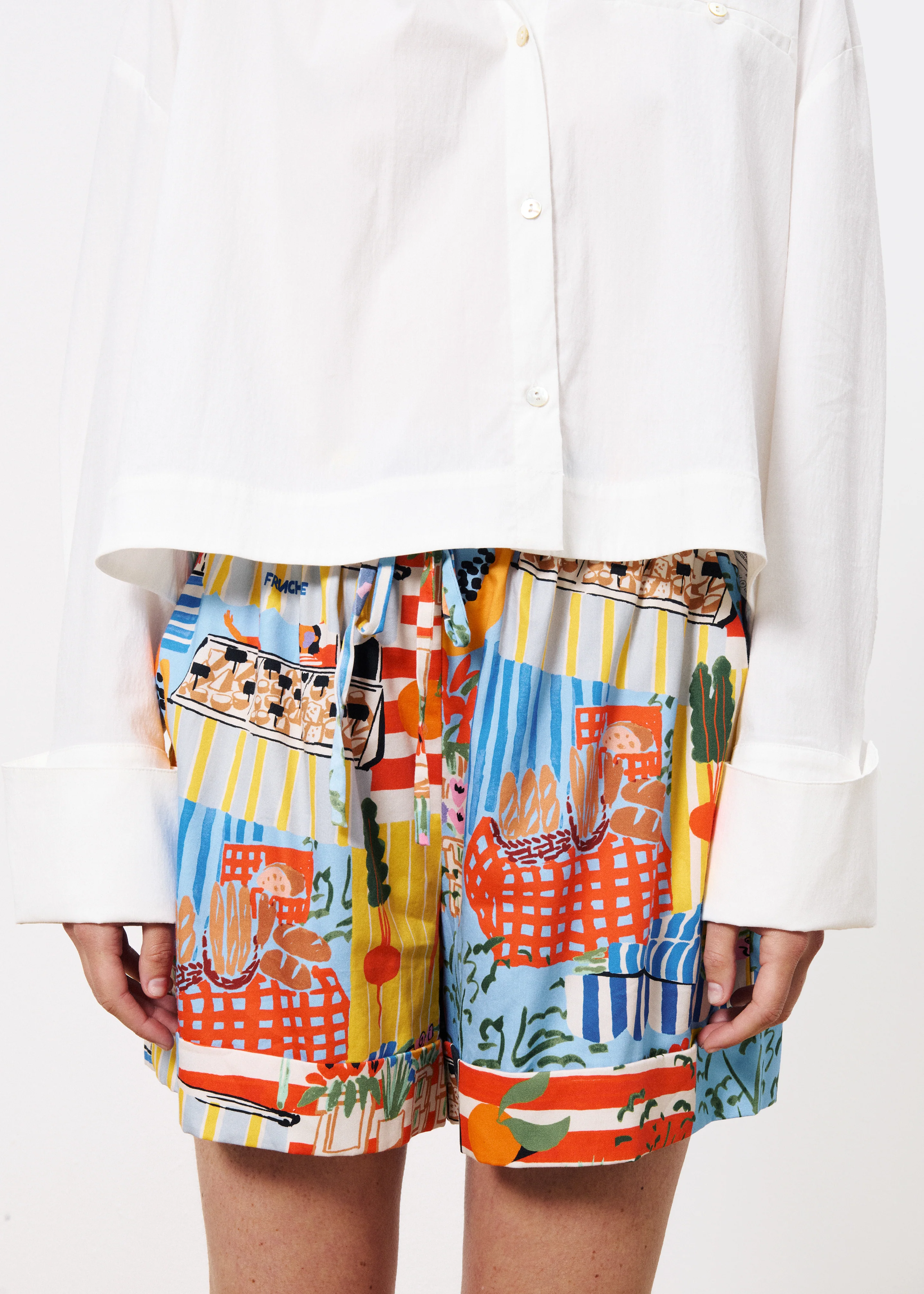 Short ANNEA Marche bleu - Image 2