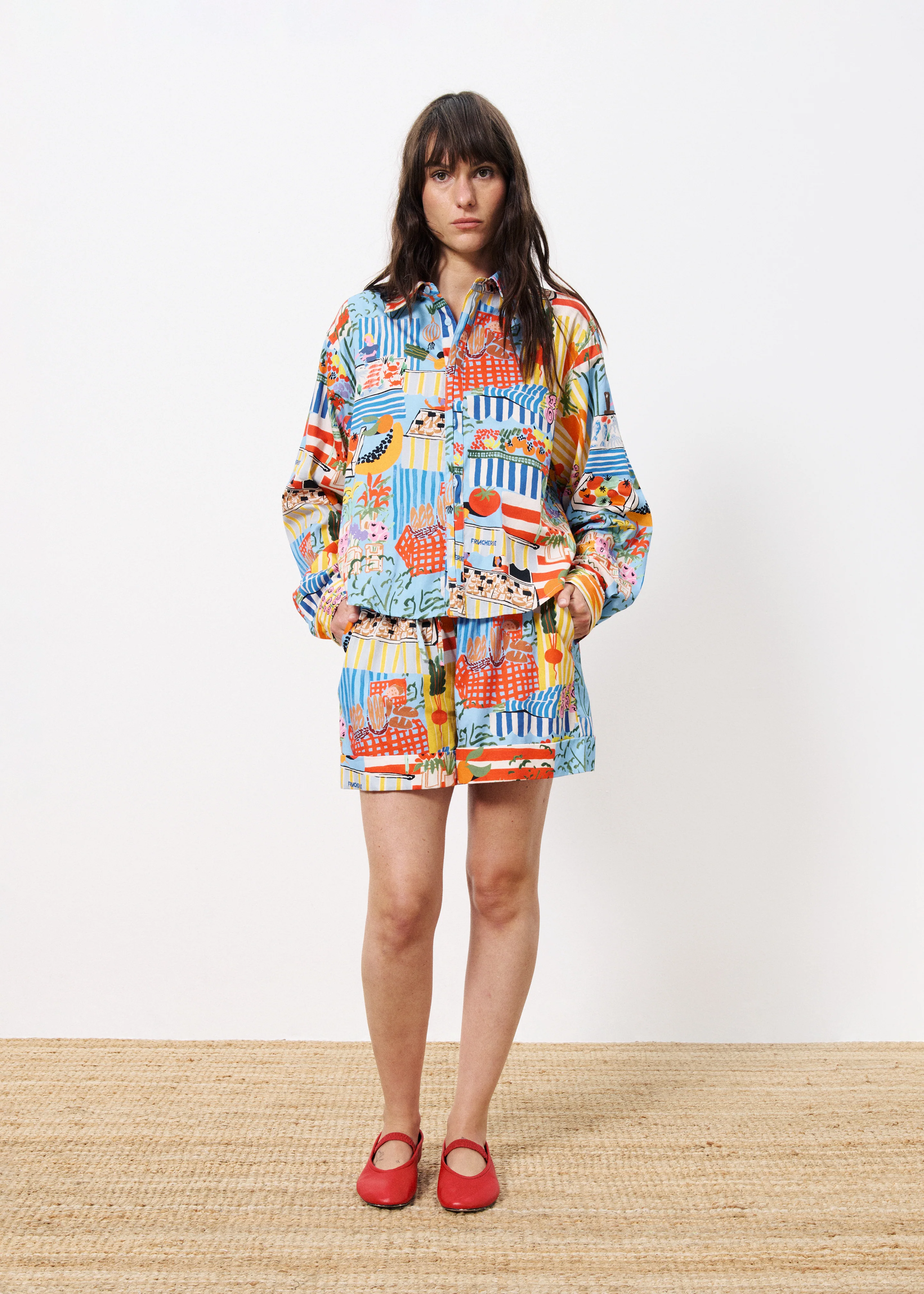 Short ANNEA Marche bleu - Image 3