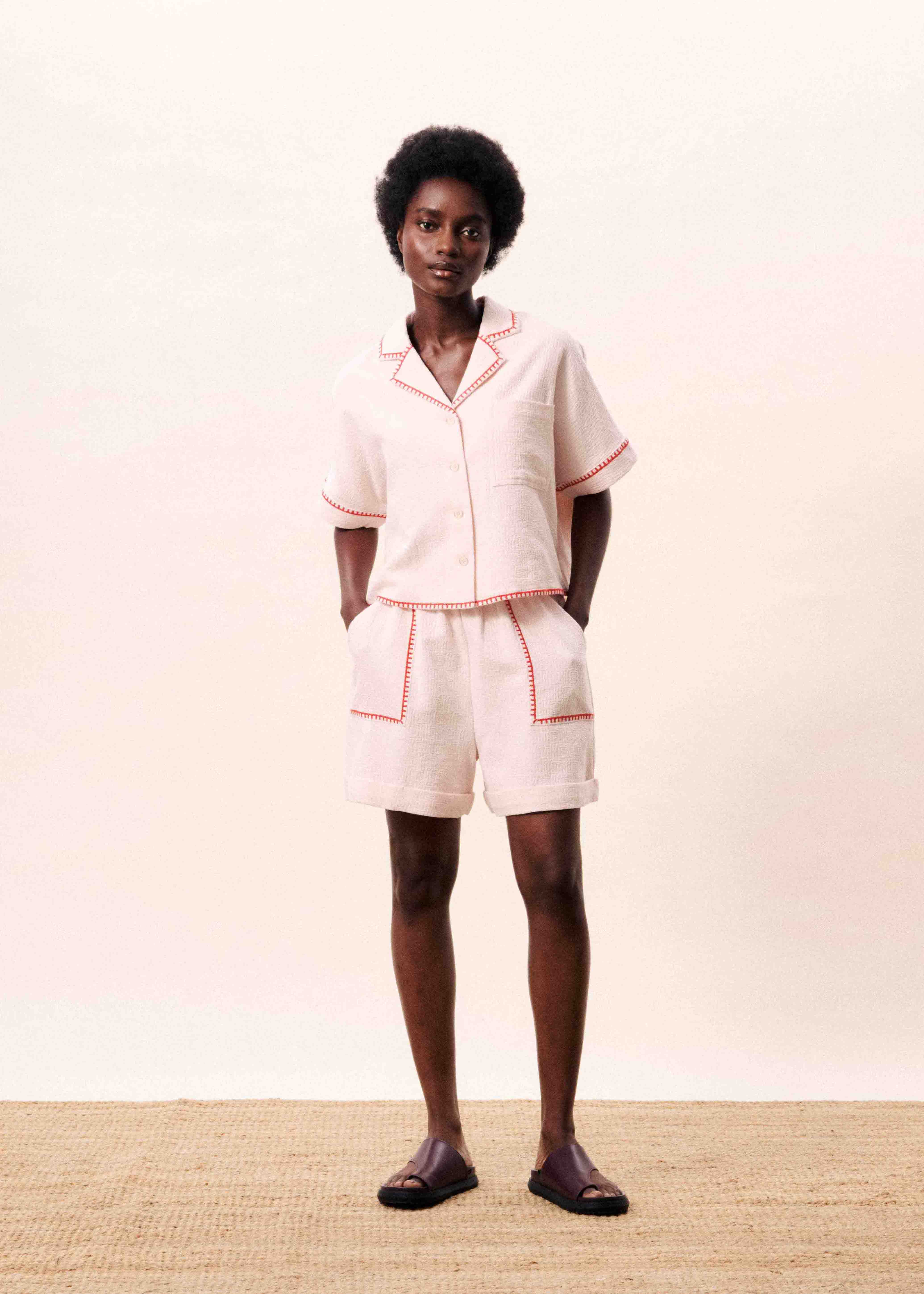 Short CELESTEA Rose pale