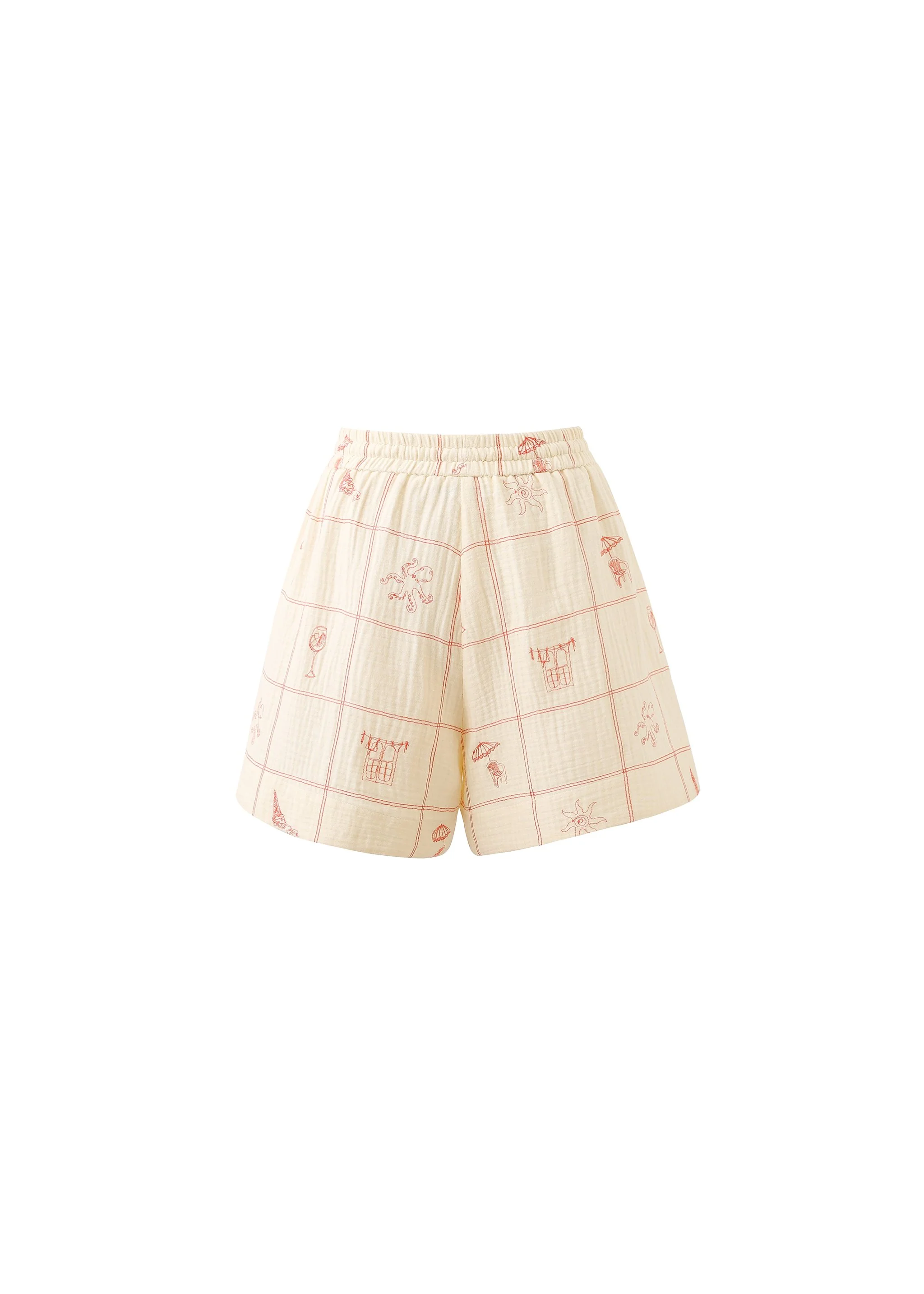 Short LORENZO Creme - Image 5