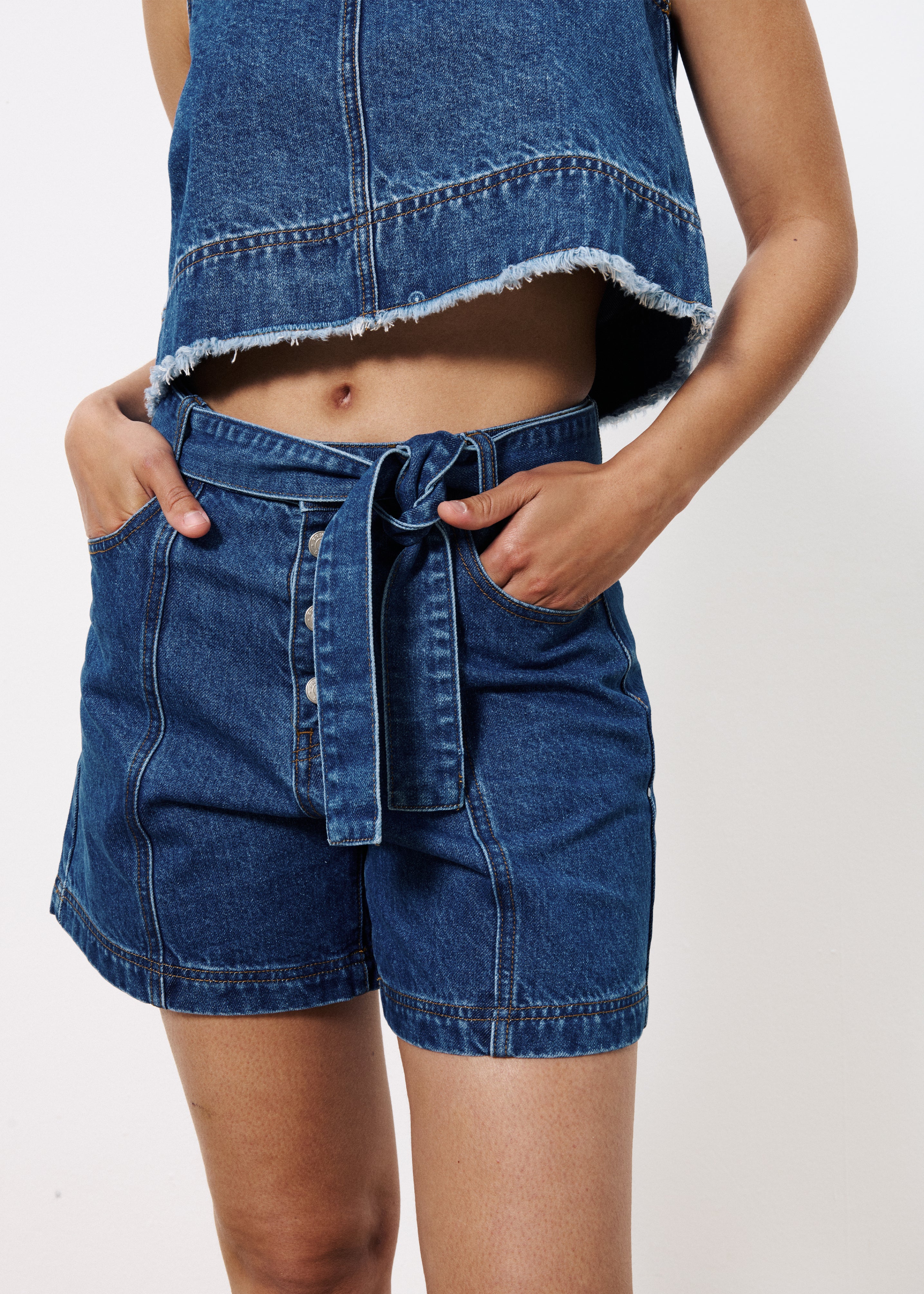 Short NEMA Bleu jean - Image 3