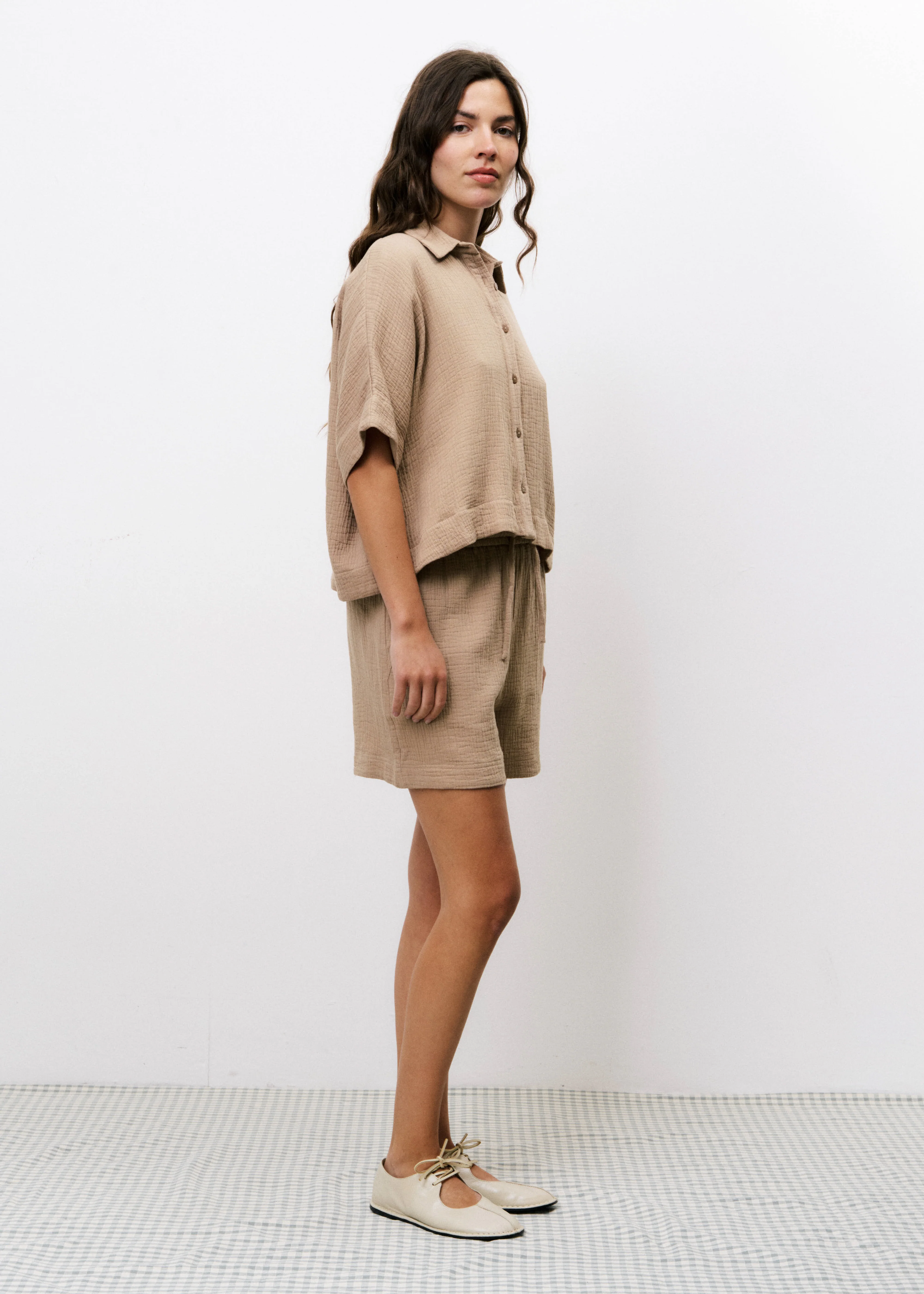 Short NERLINE Beige - Image 2