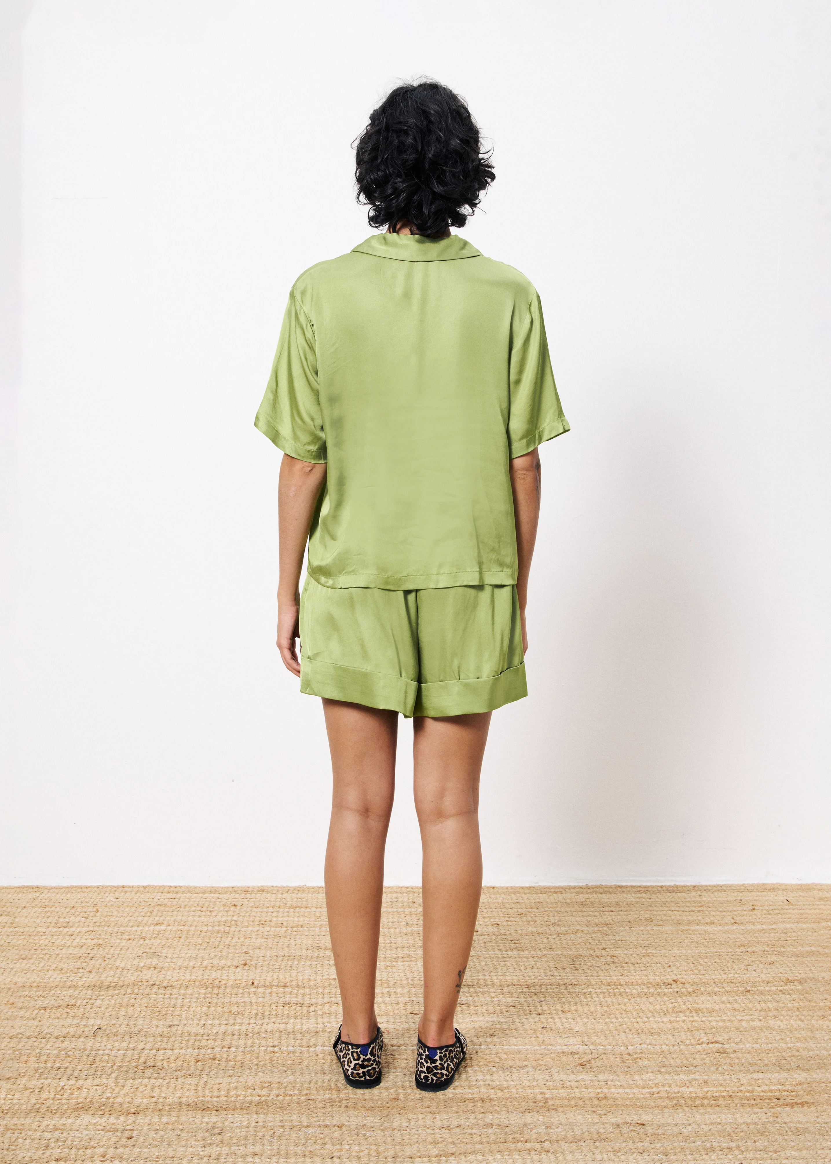 Short NOELLE Citron vert - Image 3