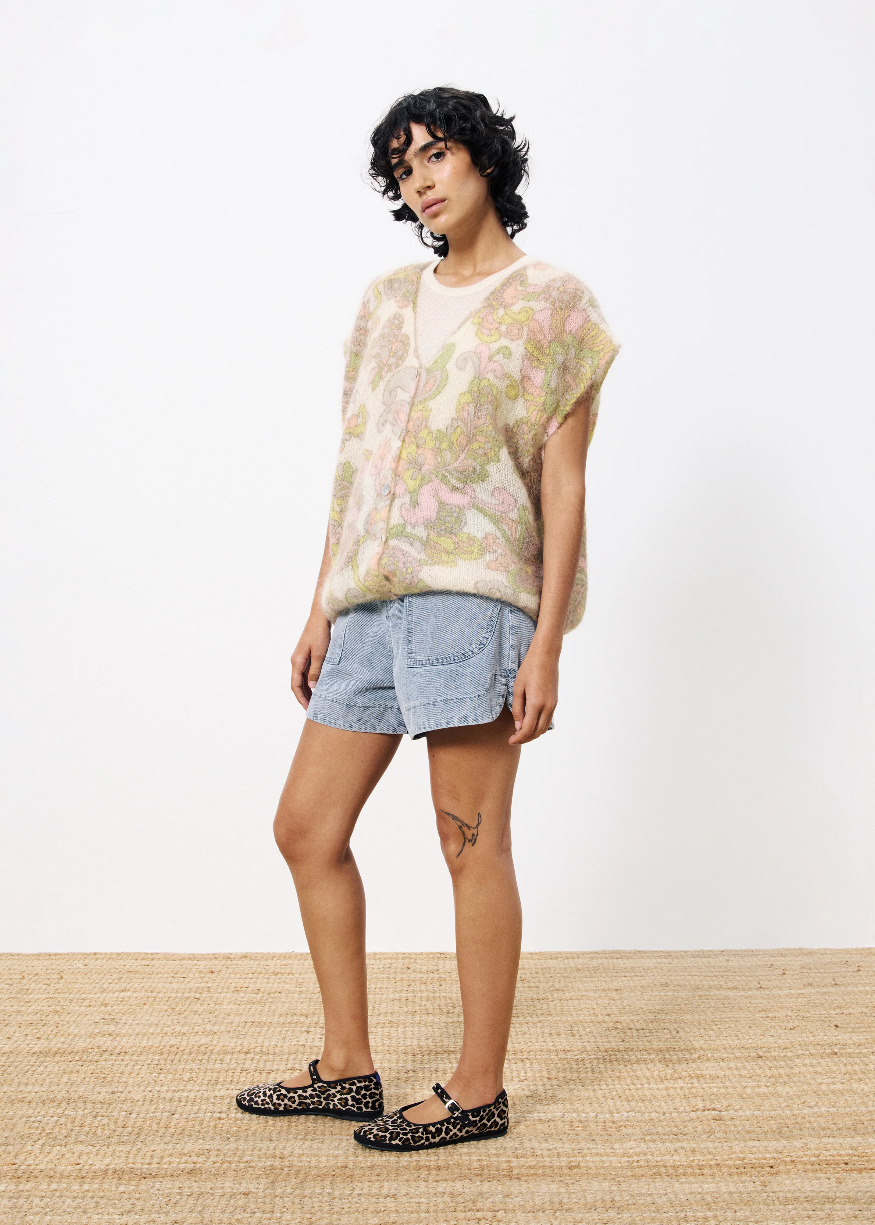 Short PASCALIE Bleu clair - Image 2