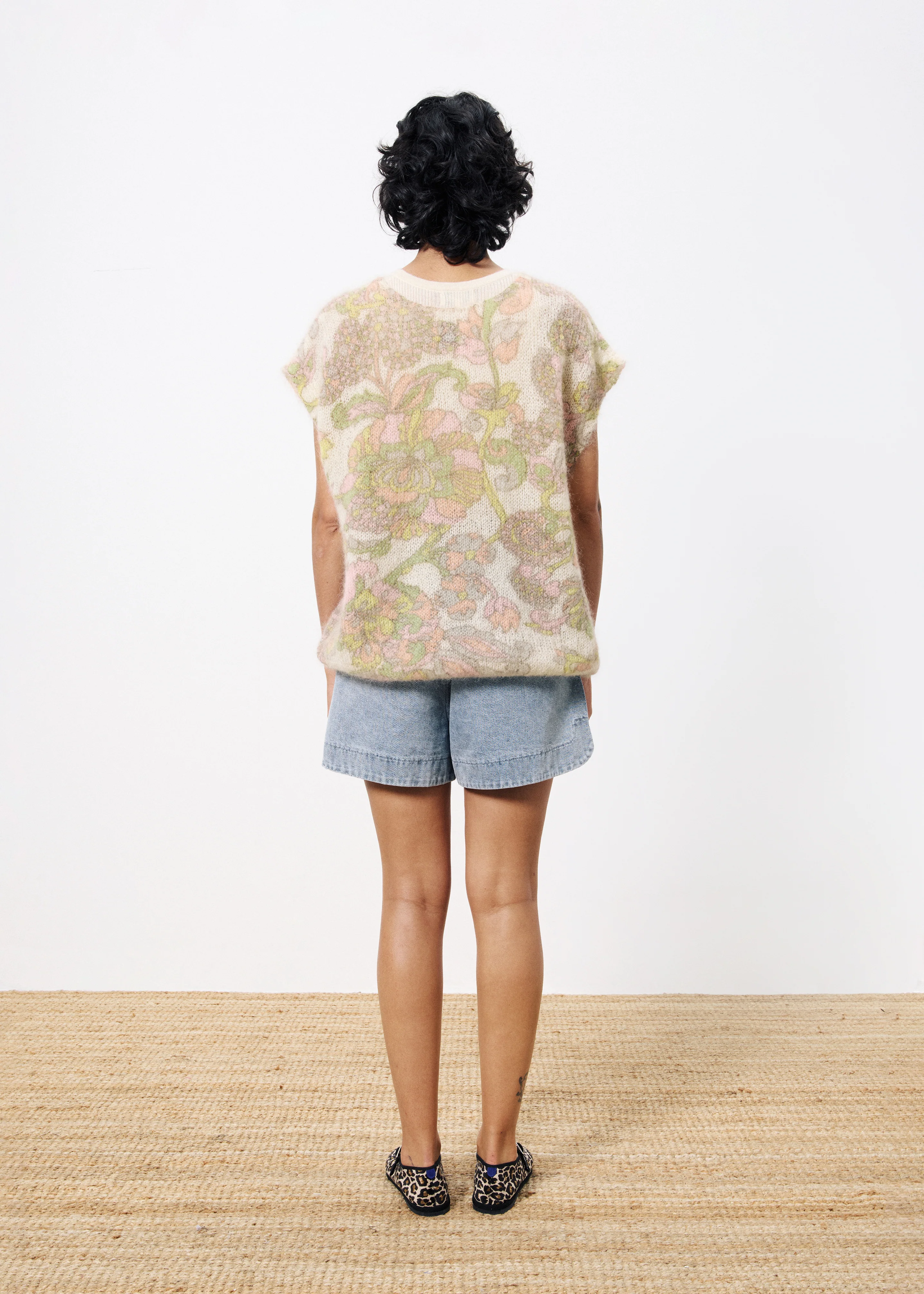 Short PASCALIE Bleu clair - Image 3