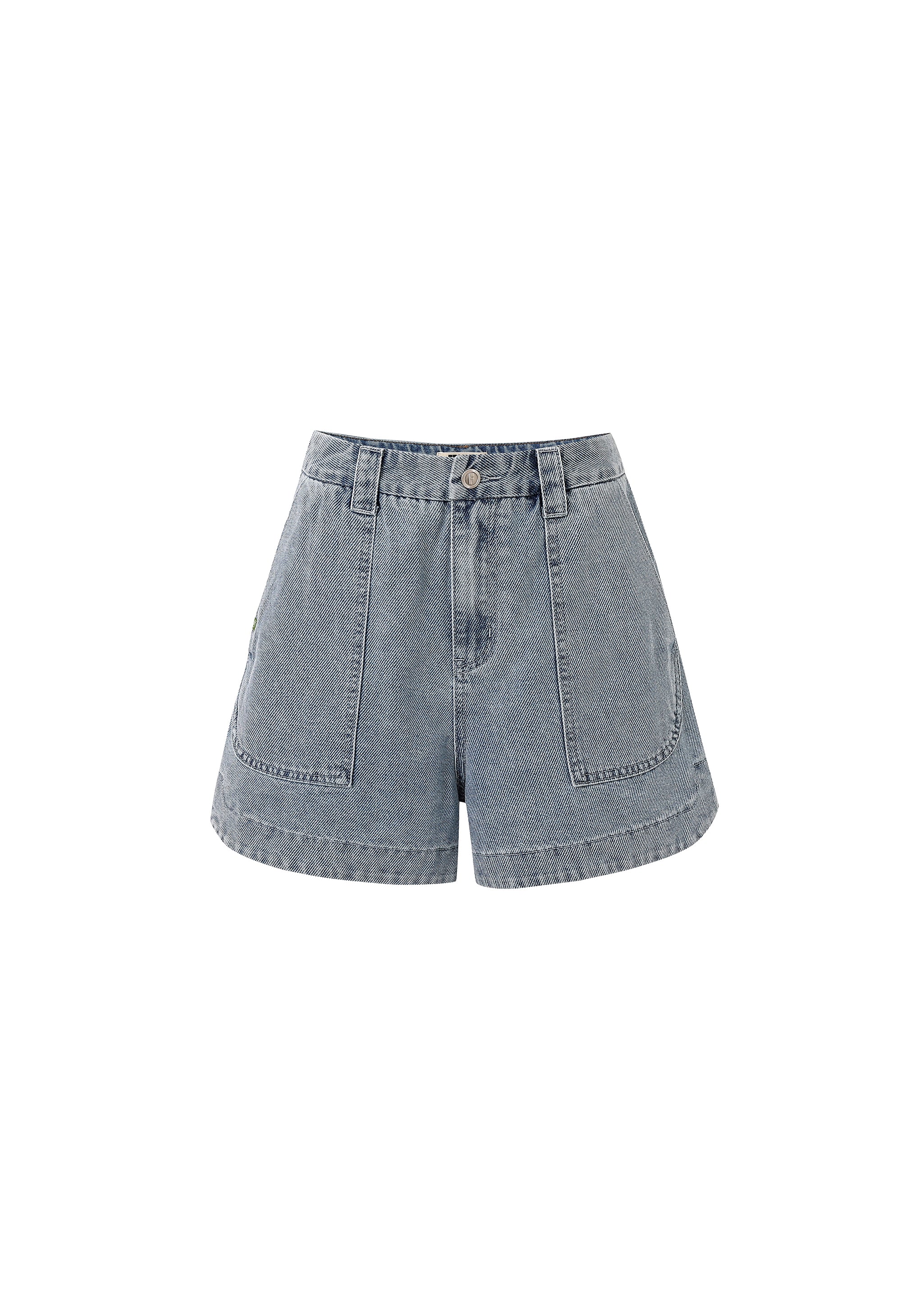 Short PASCALIE Bleu clair - Image 5