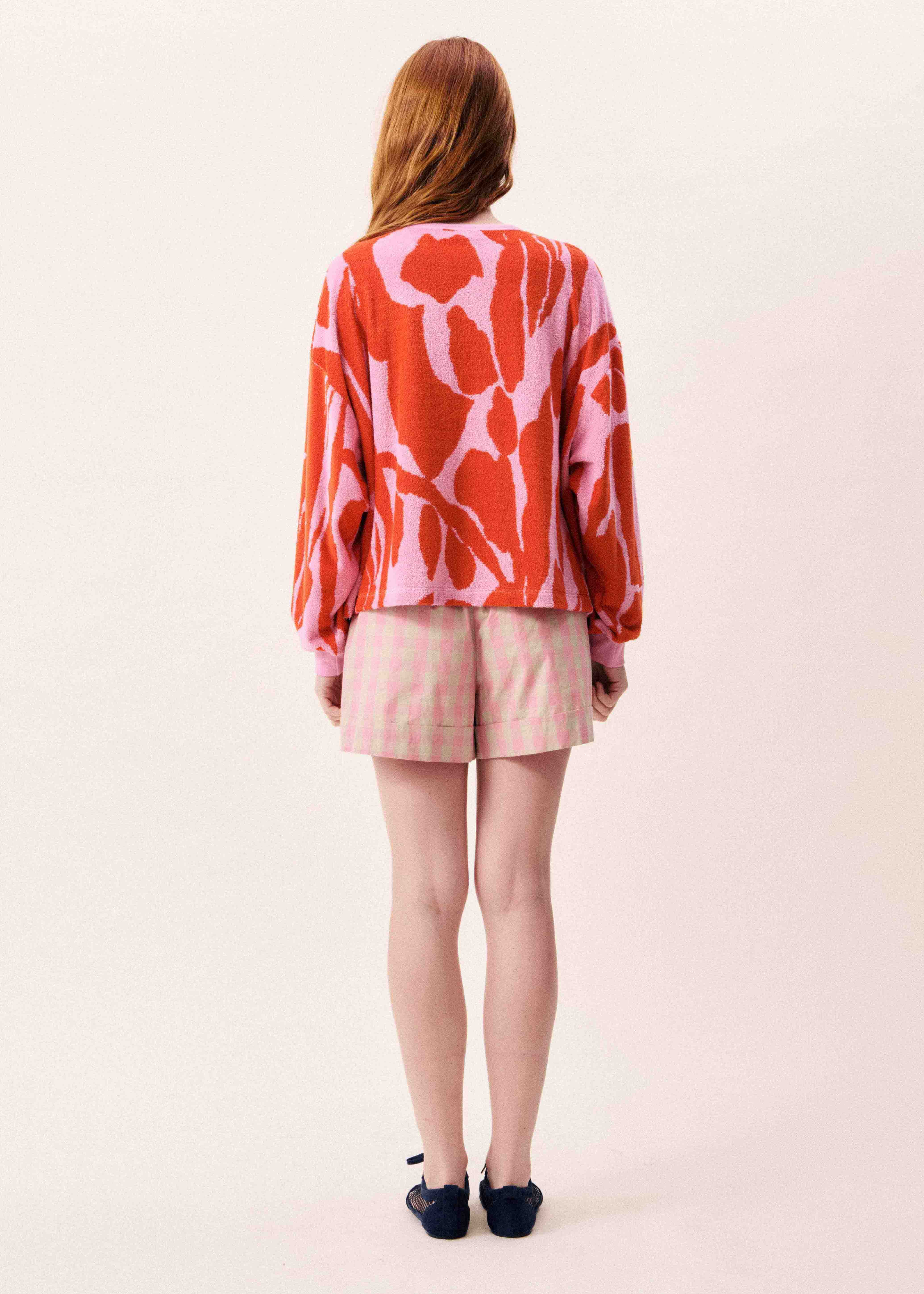 Sweatshirt AMAZONAS Nenufar violine - Image 3
