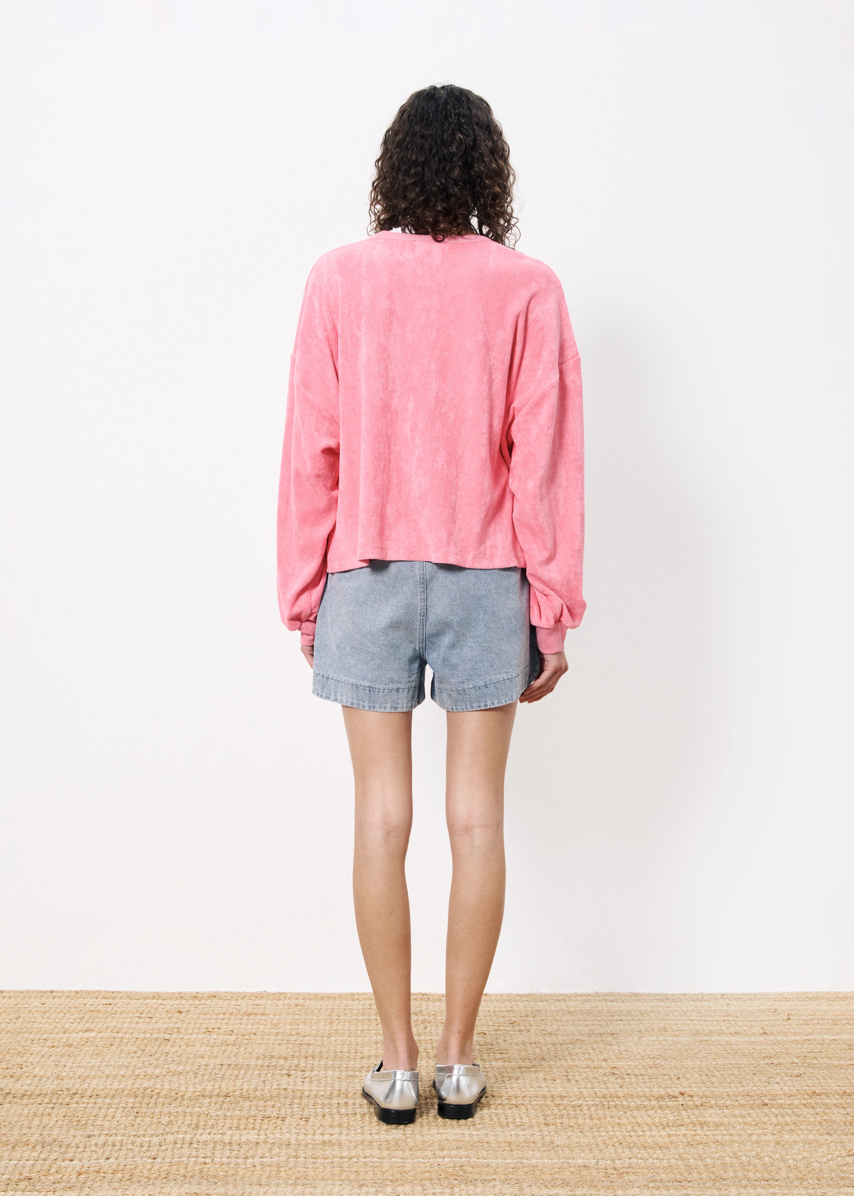 Sweatshirt CALLISTE Rose - Image 4