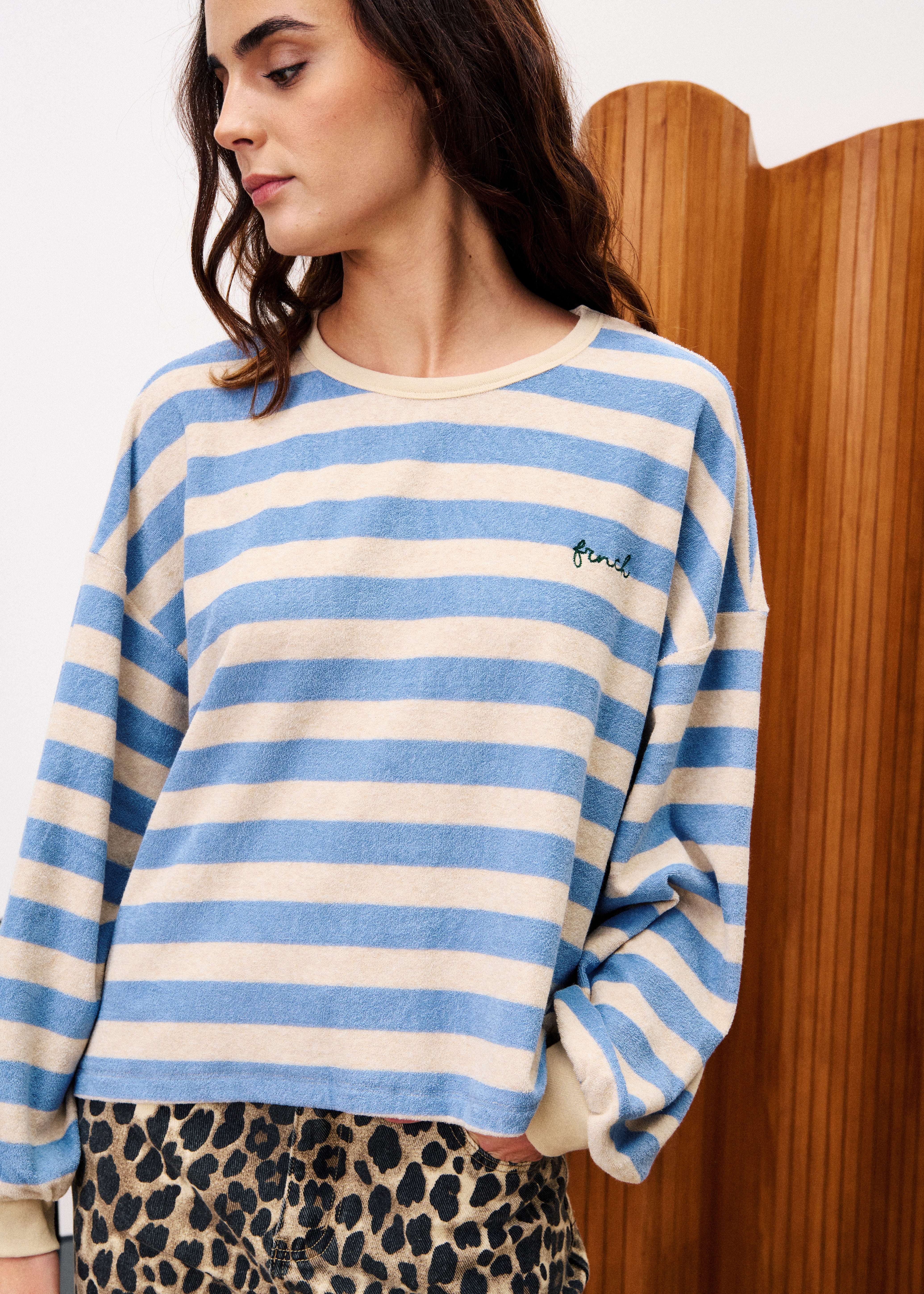 Sweatshirt IRIS Bleu clair - Image 4