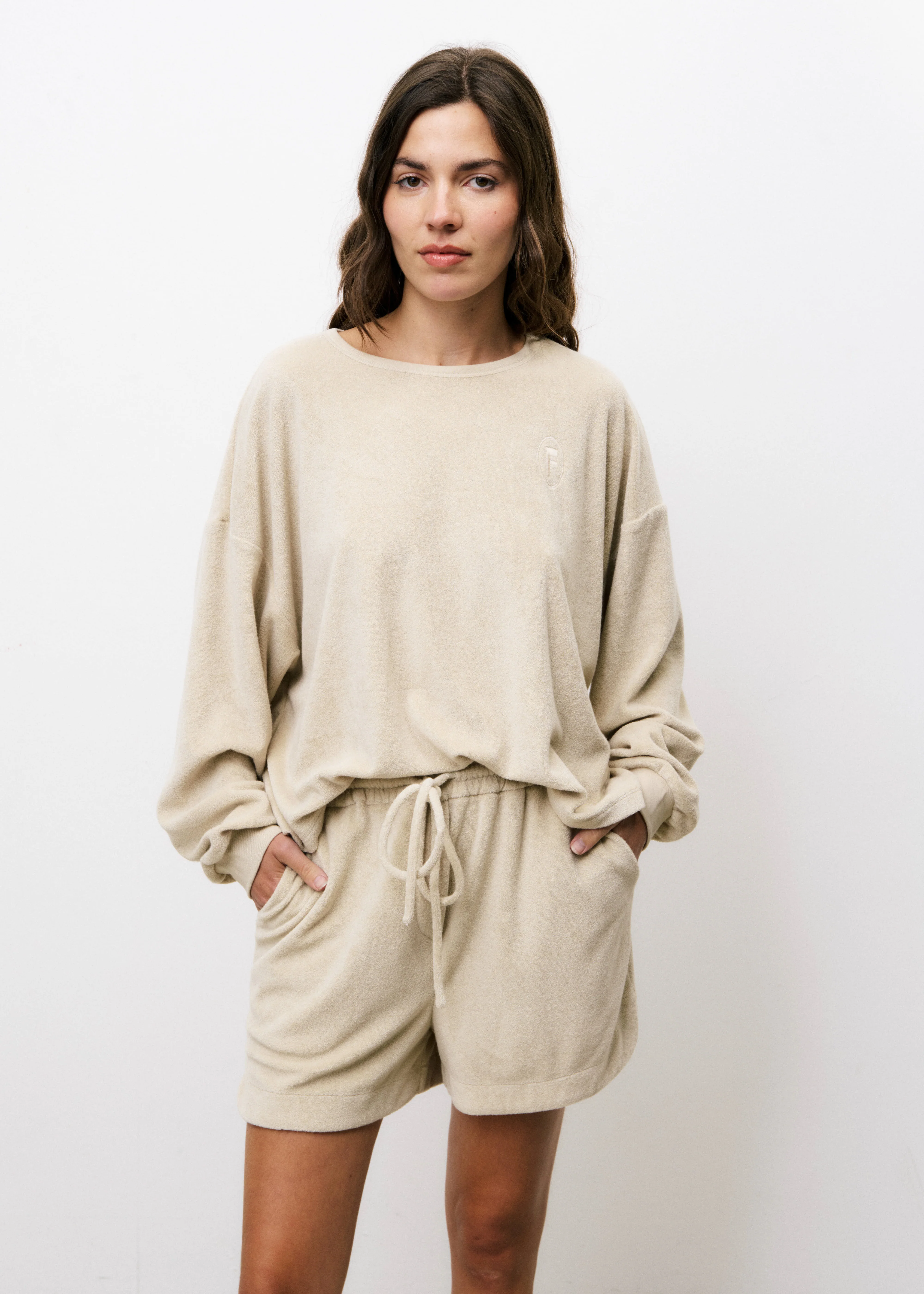 Sweatshirt PASQUALINE Beige