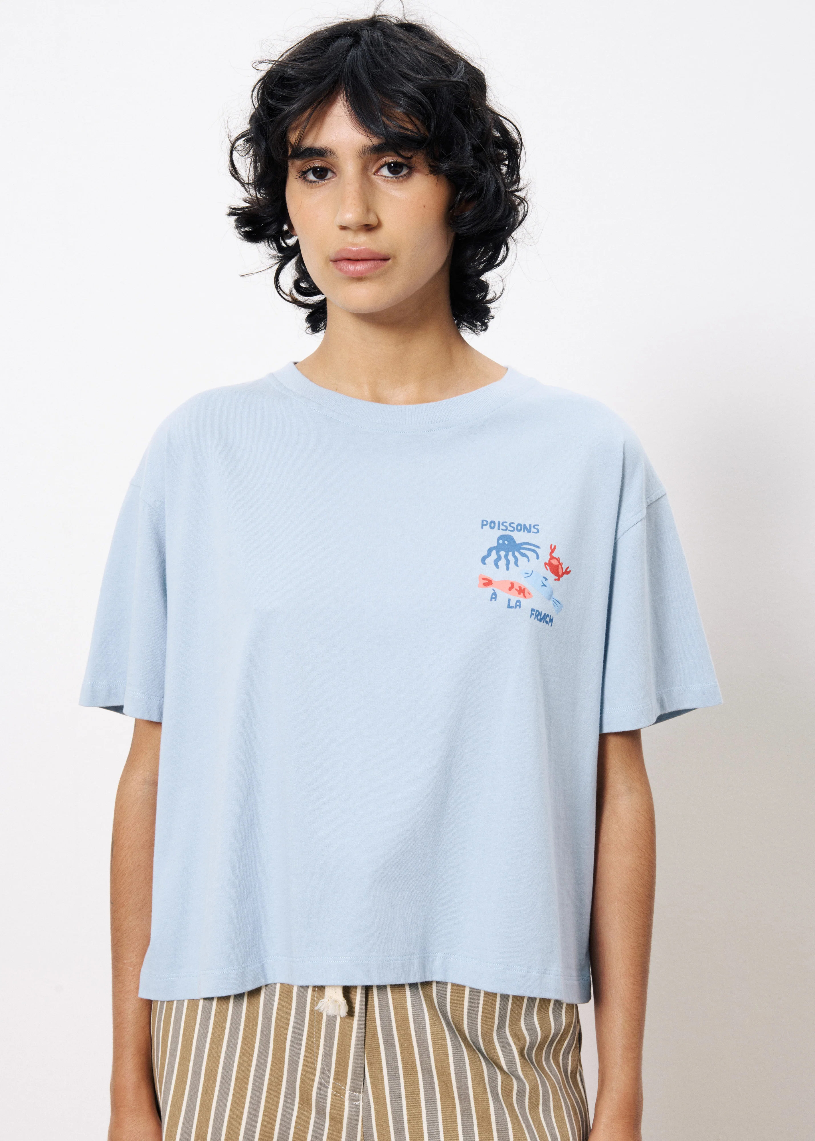 T-shirt IENENA Bleu clair - Image 4