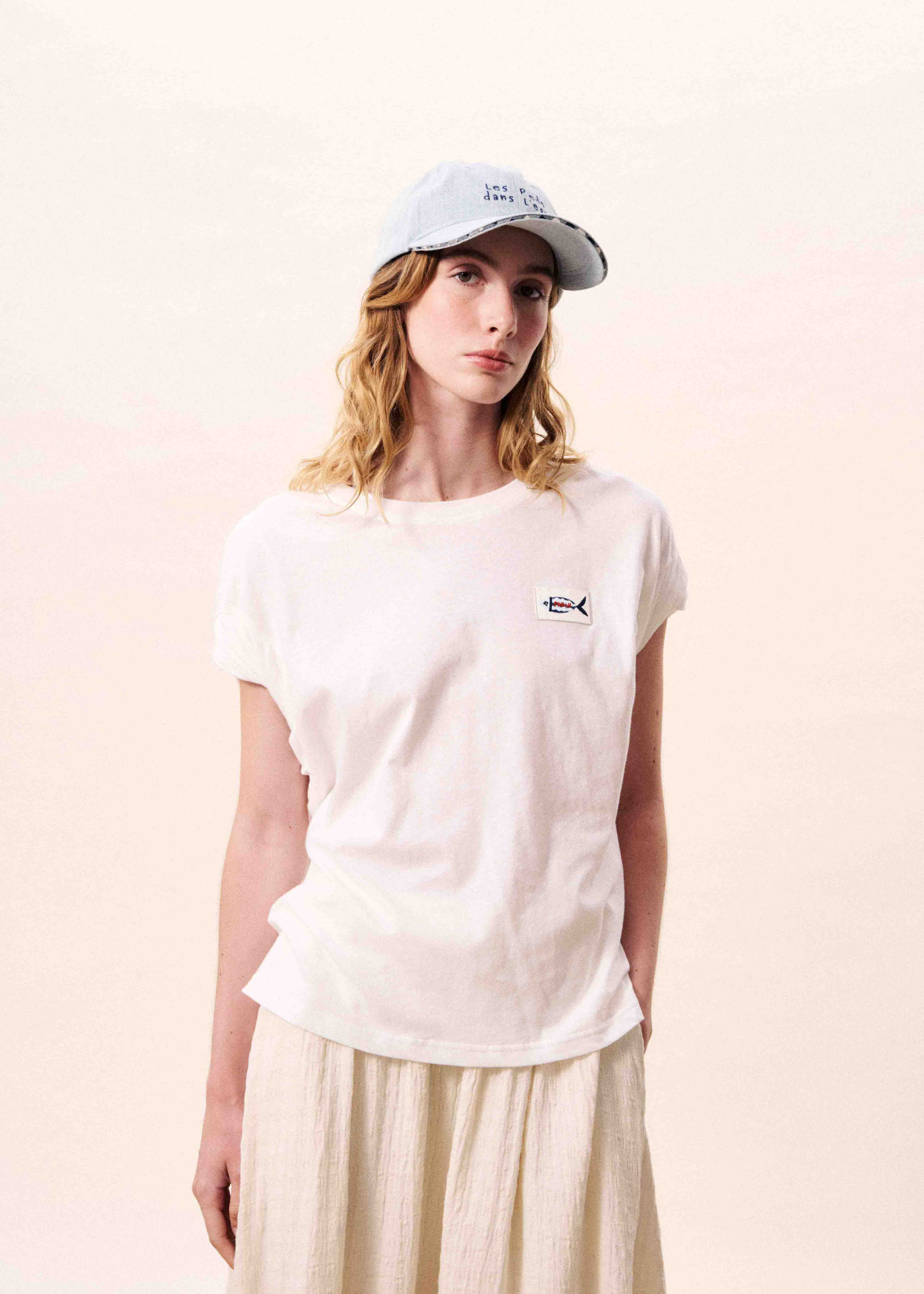 T-shirt LINDOS Blanc - Image 6