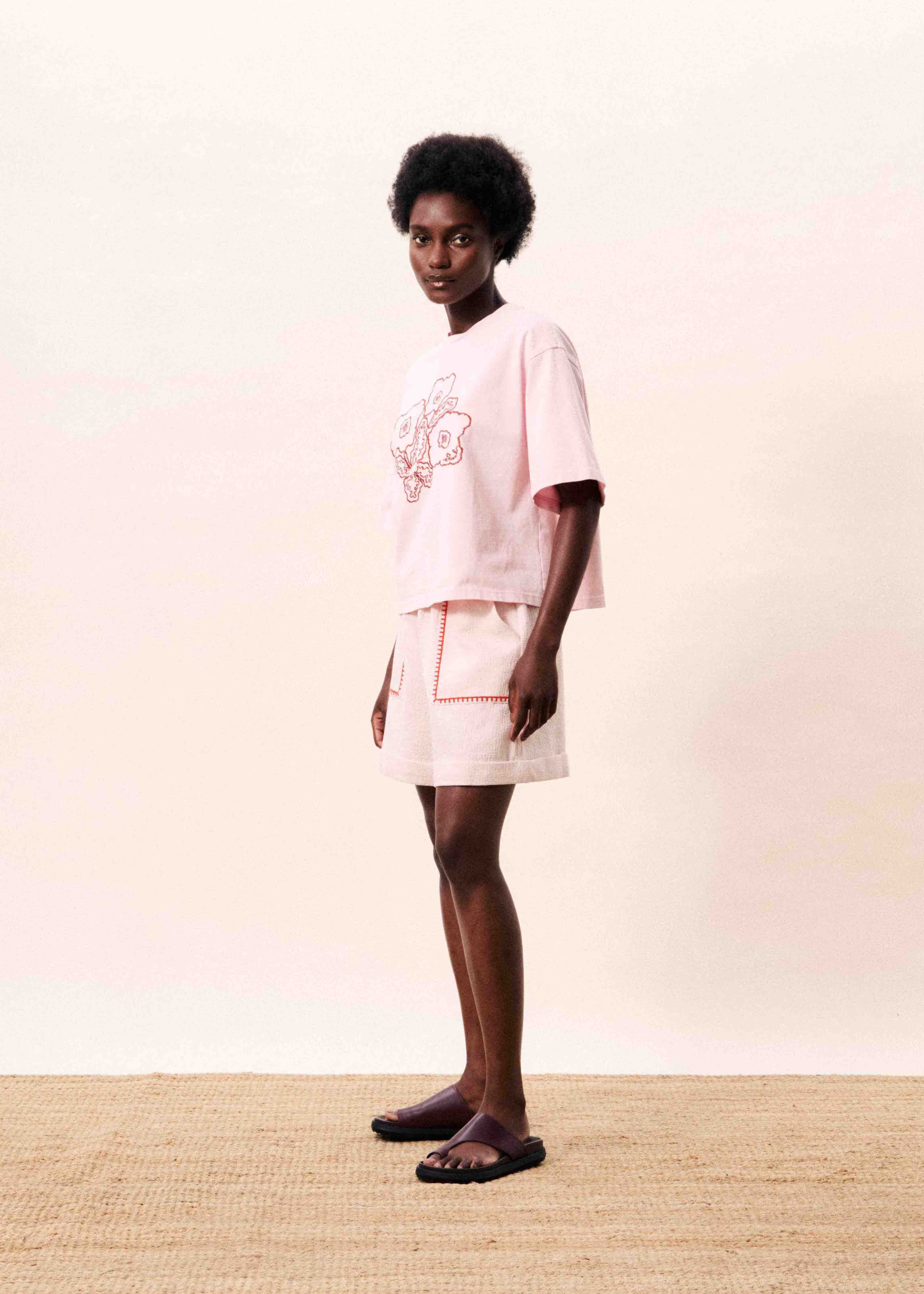 T-shirt LOLITE Rose pale - Image 2