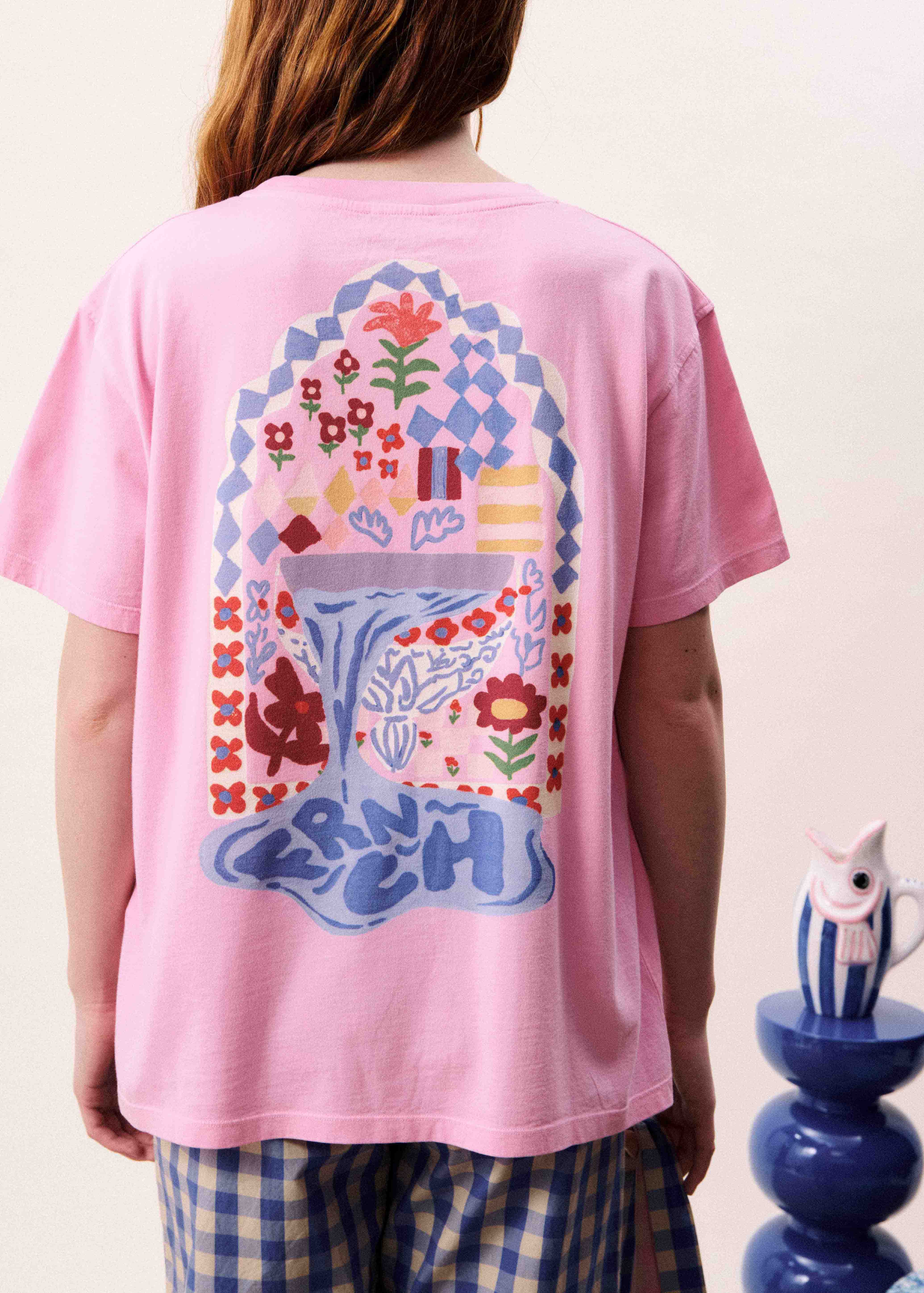 T-shirt NYMPHAEA Rose - Image 5