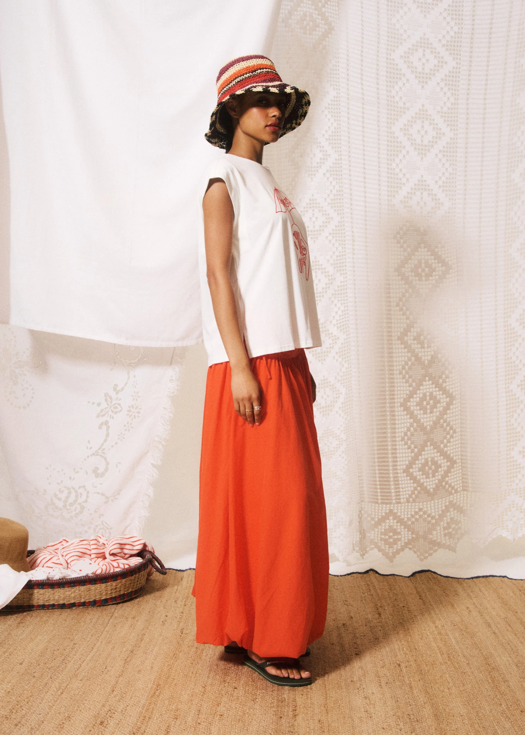 T-shirt SANTINO Creme - Image 2