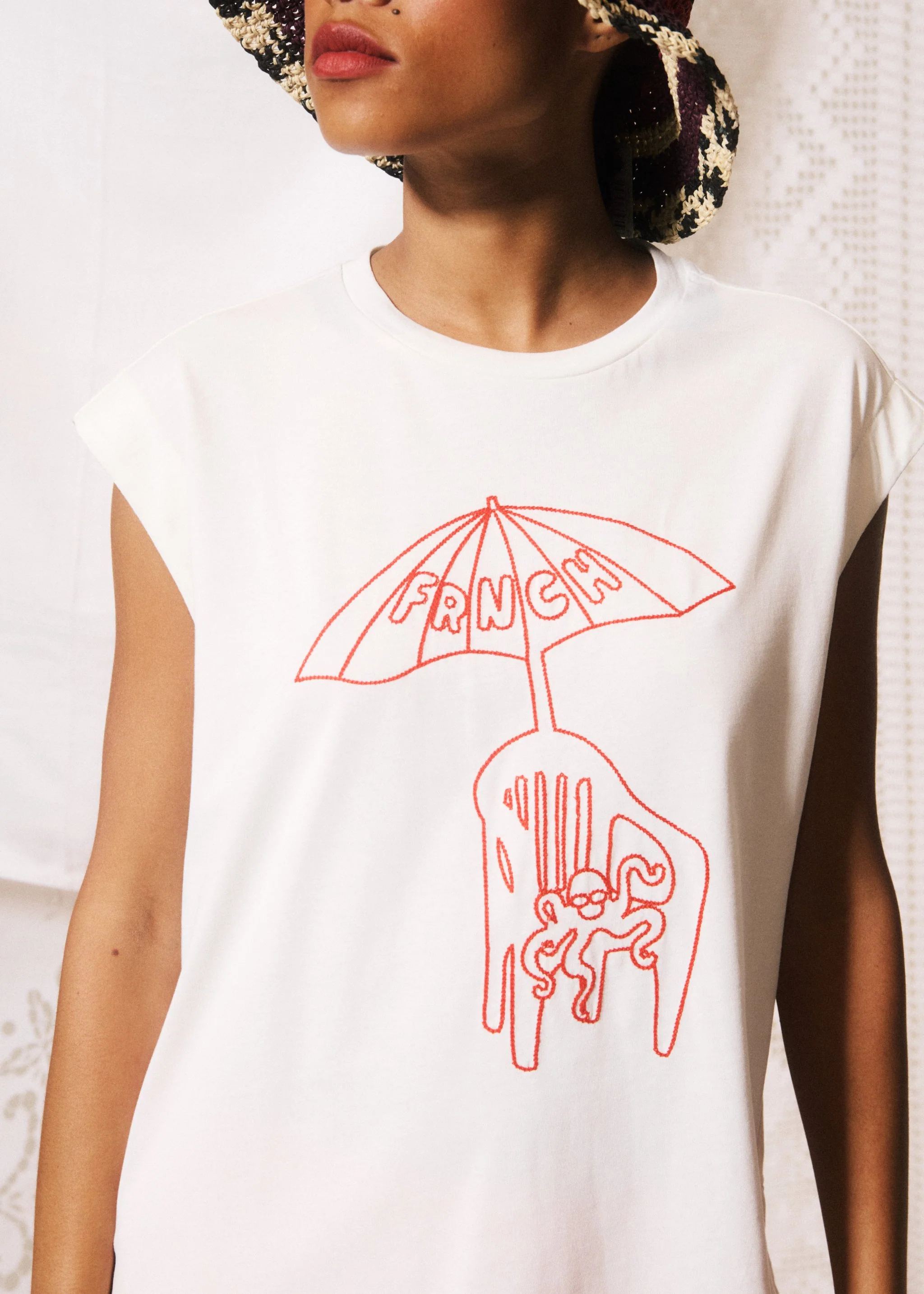T-shirt SANTINO Creme - Image 4