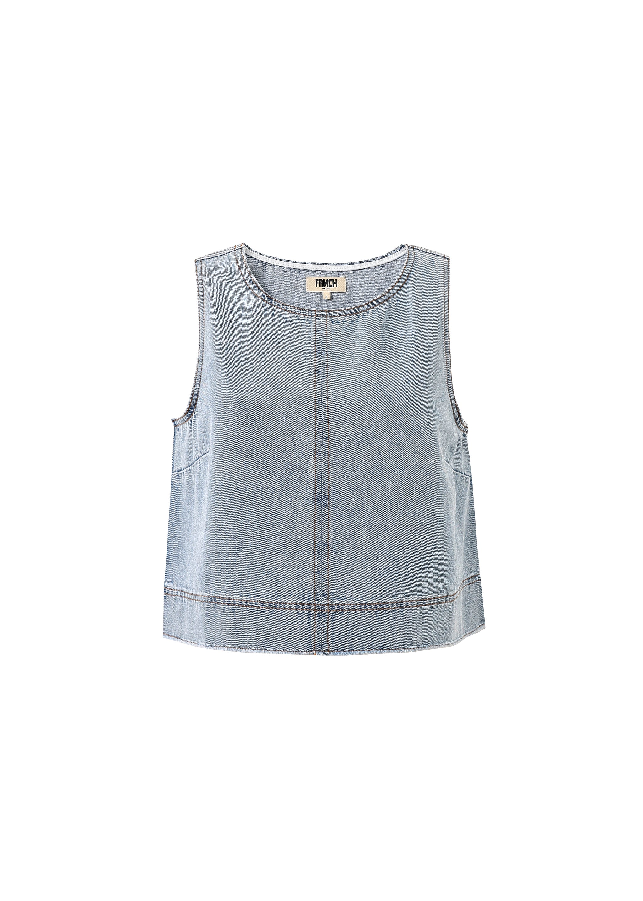 Top AQUALINA Bleu jean - Image 6