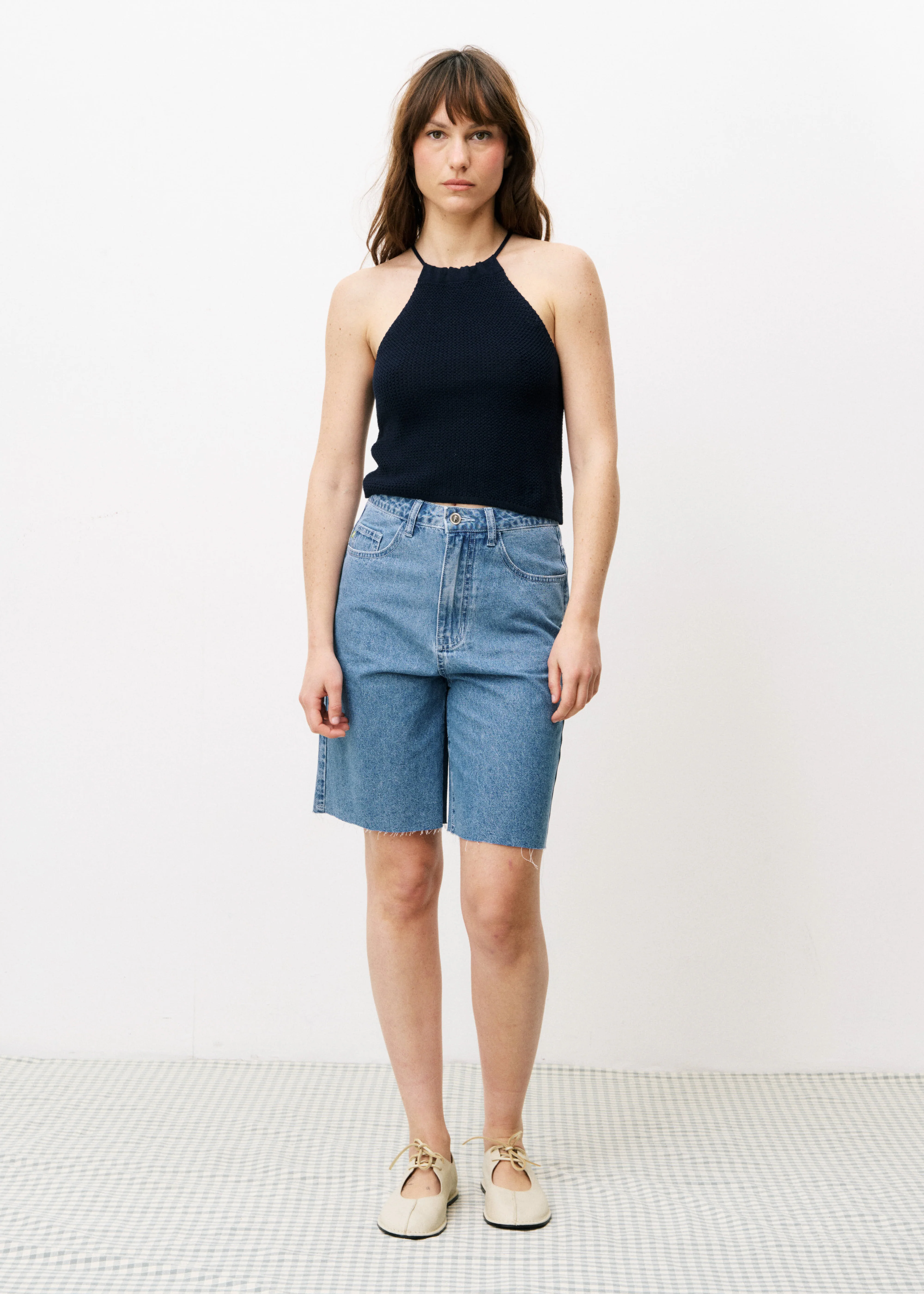 Top ARIEL Bleu marine