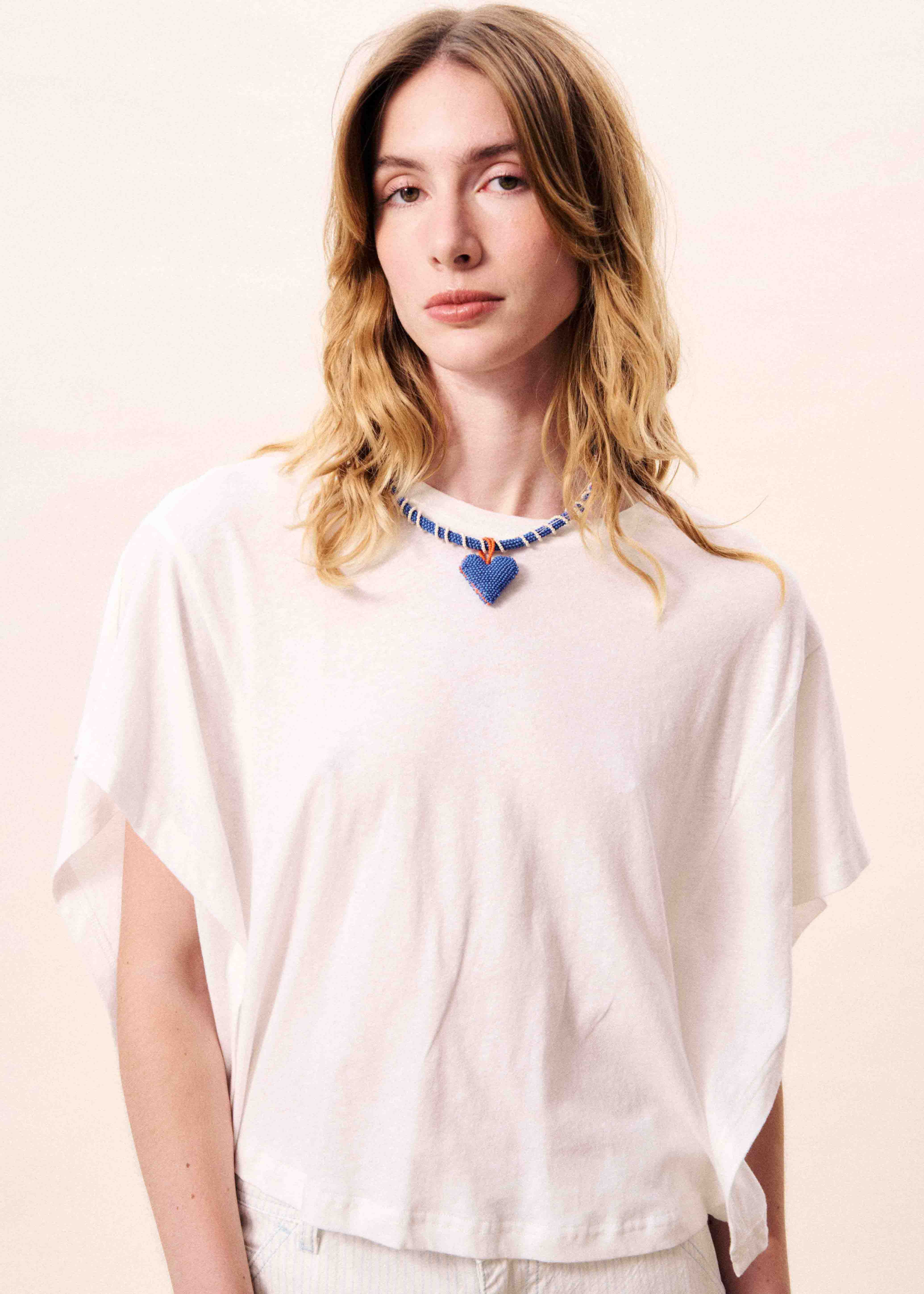 Top BRISELIA Blanc