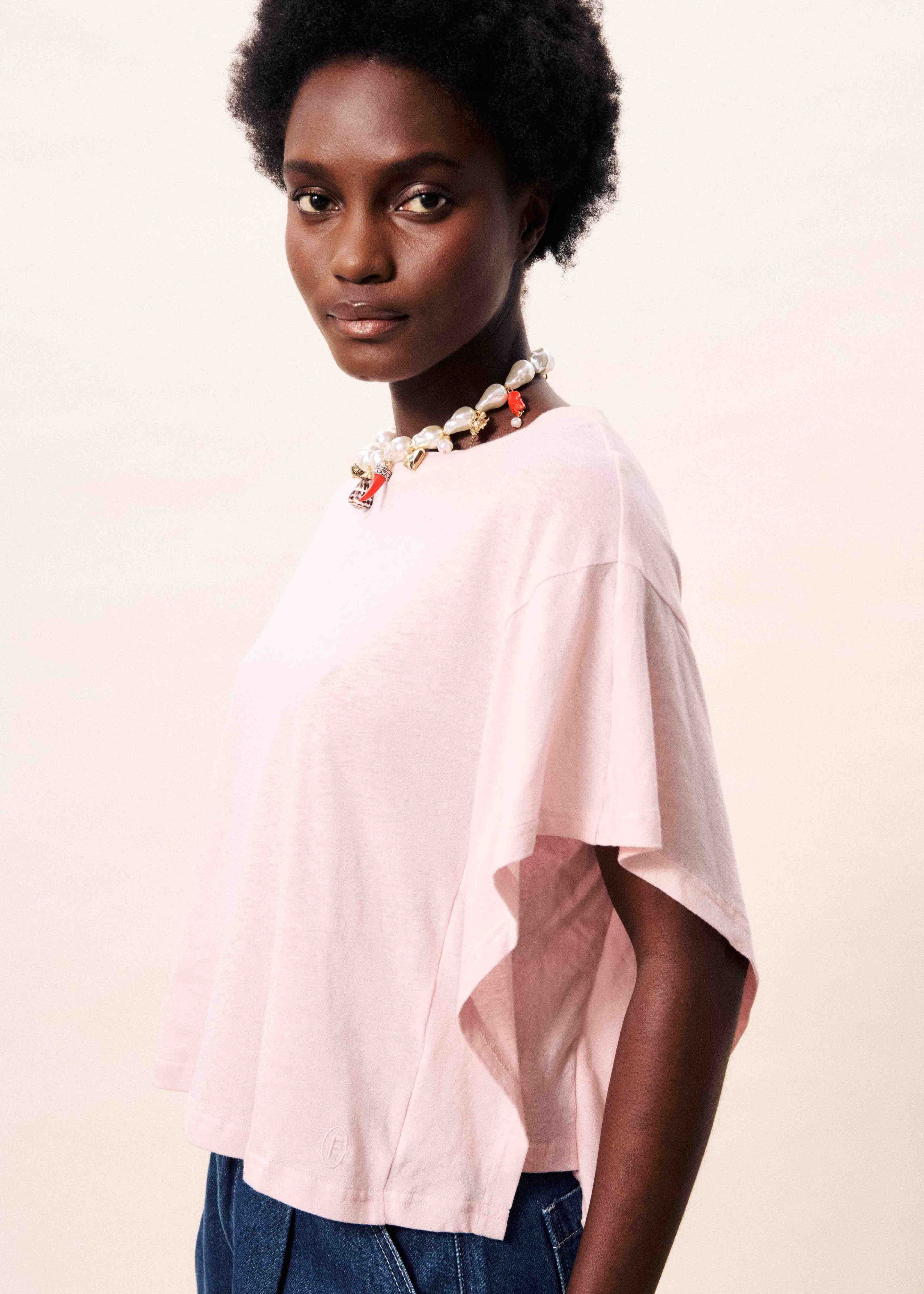Top BRISELIA Rose pale - Image 3