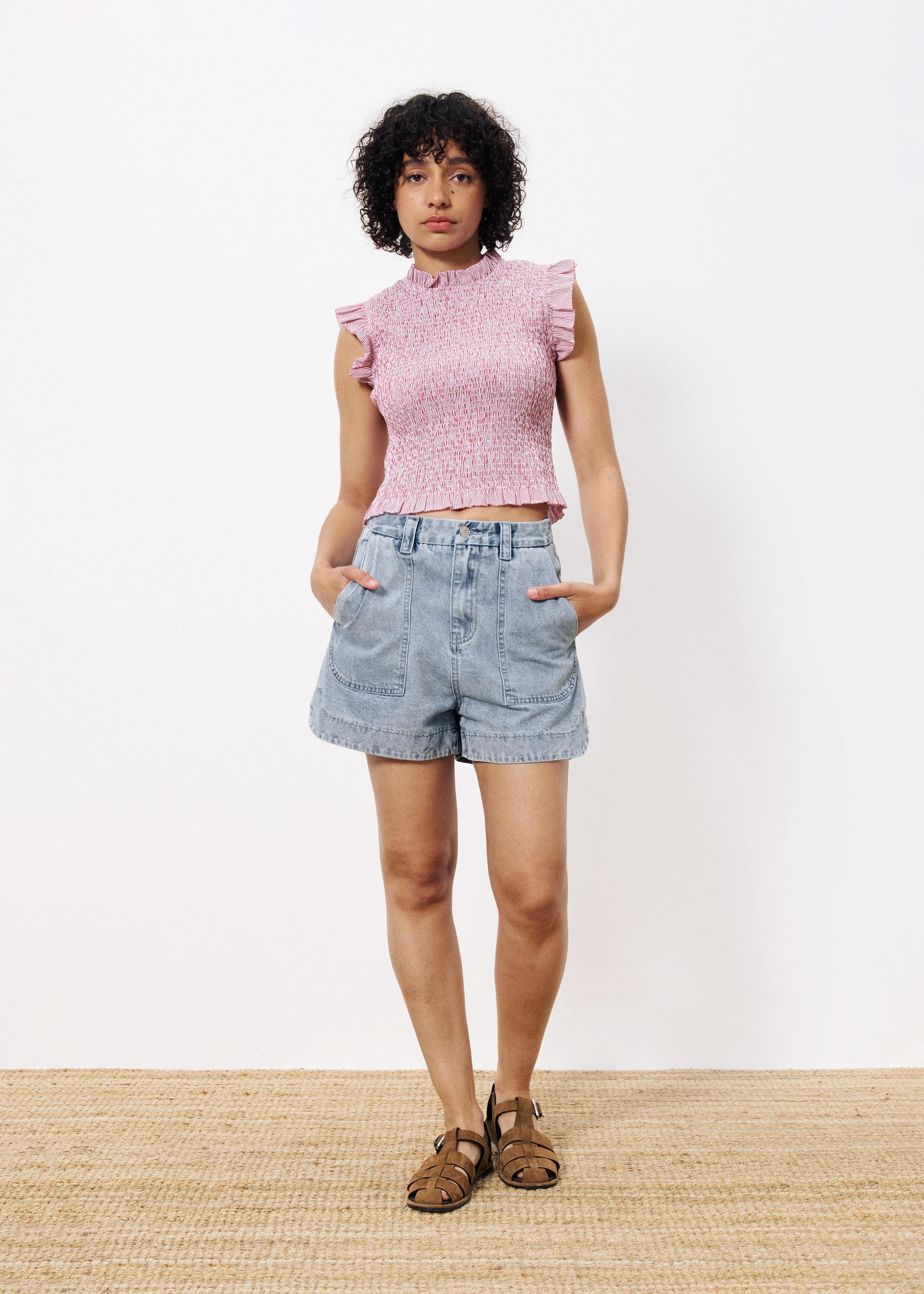 Top CANDELARIA Rouge - Image 2